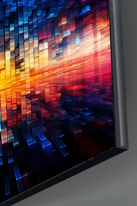 Işık Portalı Modern Dijital Cam Tablo