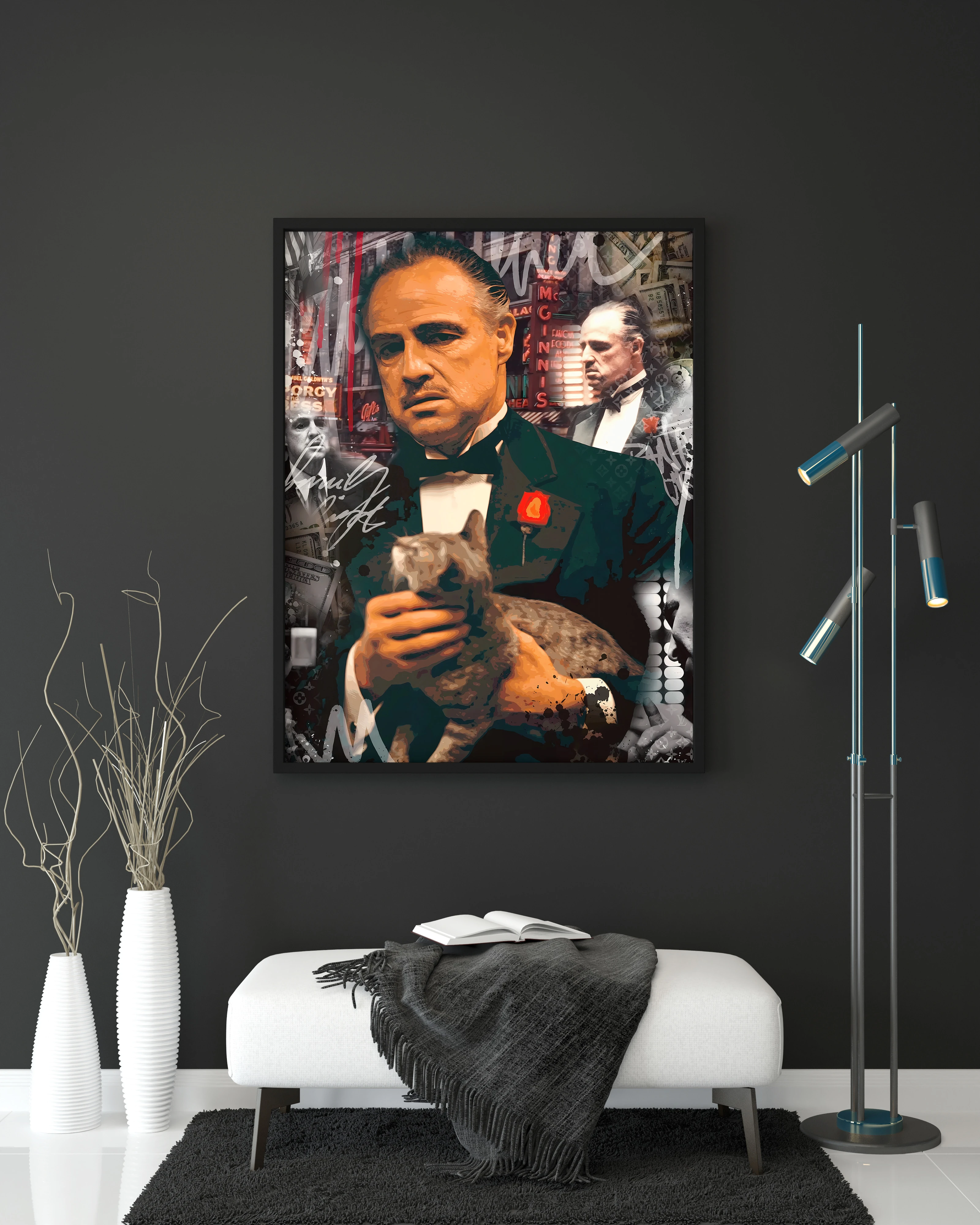 Pop Art Karakter Tablo