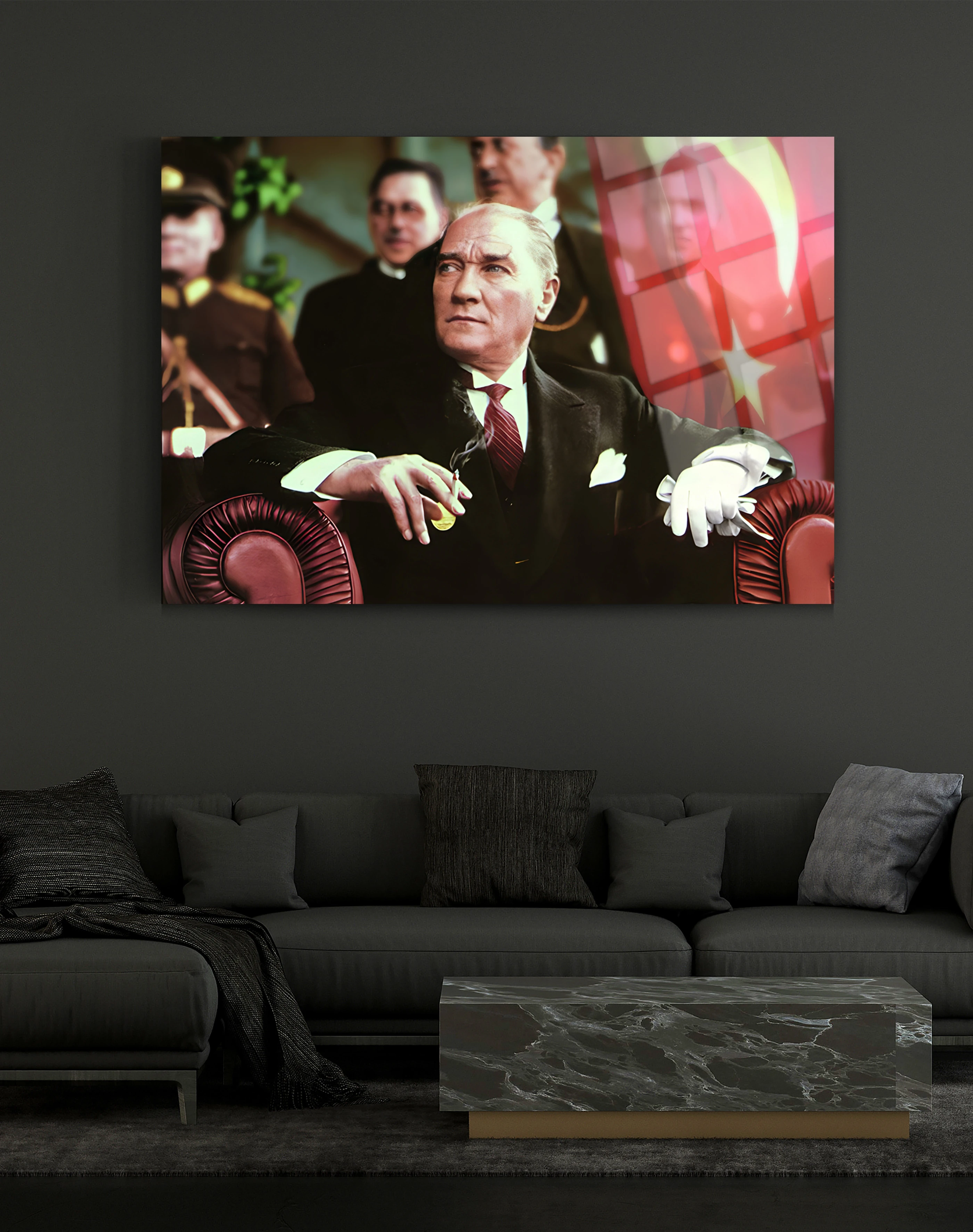 Atatürk Cam Tablo