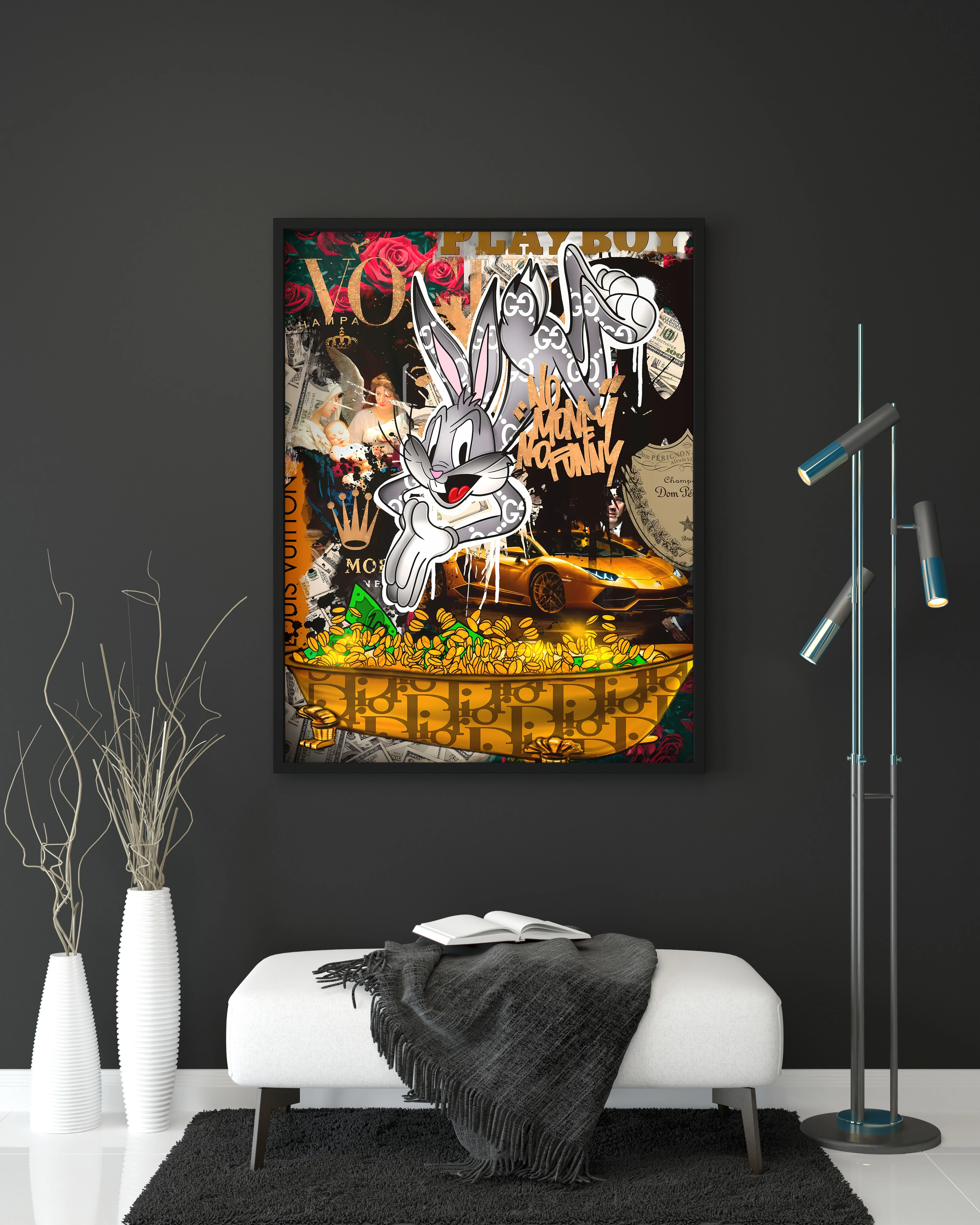 Pop Art Karakter Tablo