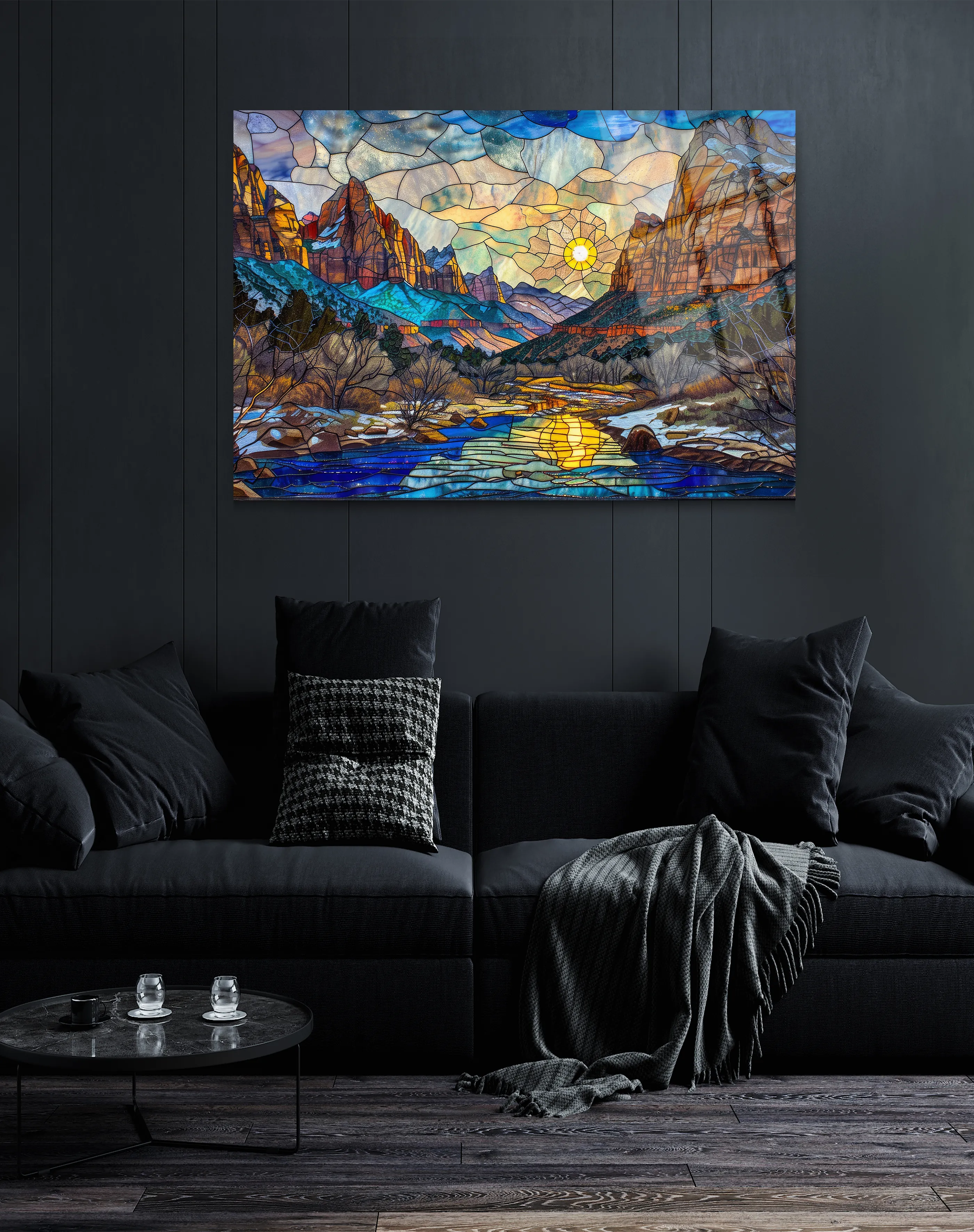 MANZARA VİTRAY CAM TABLO