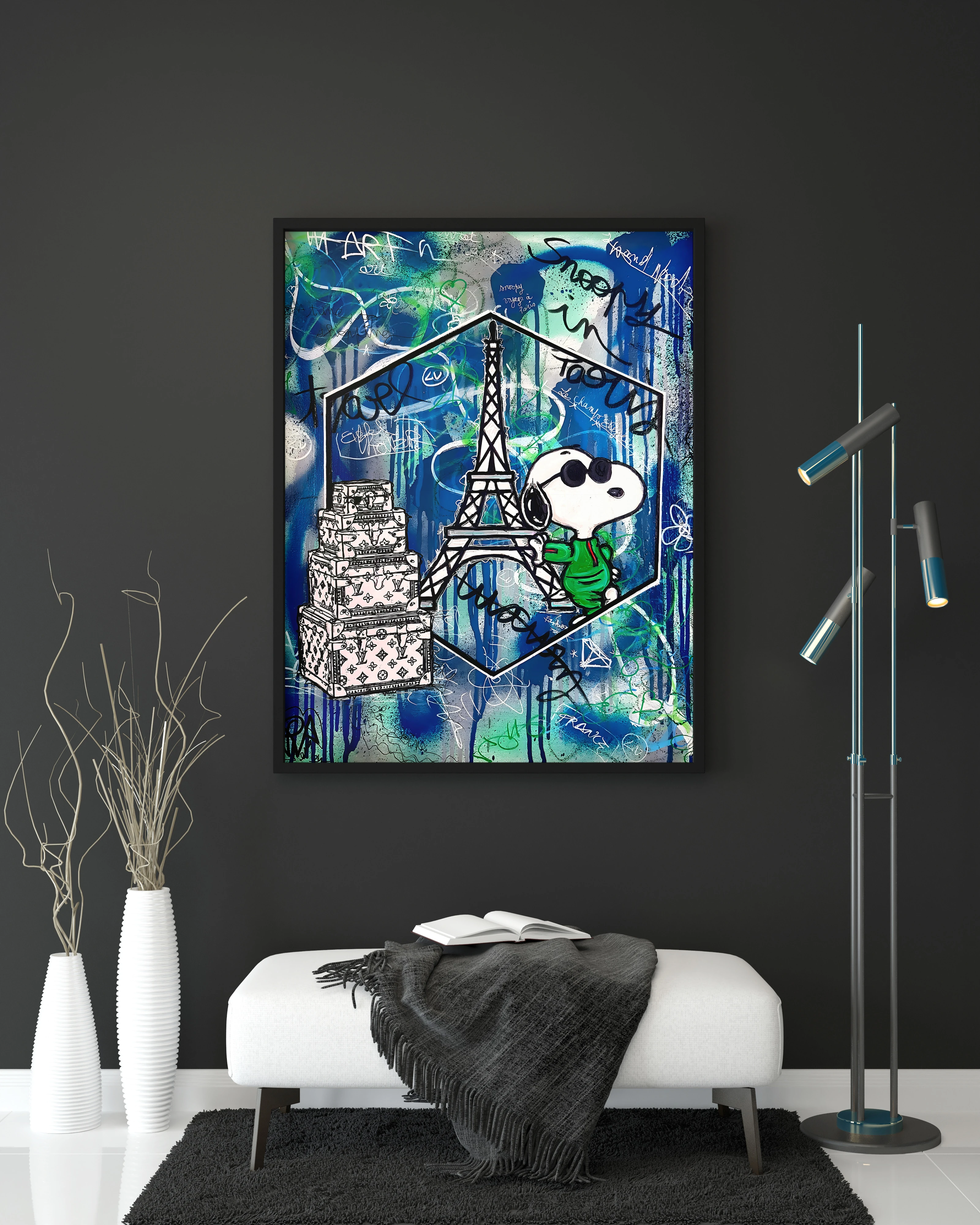 Pop Art Karakter Tablo