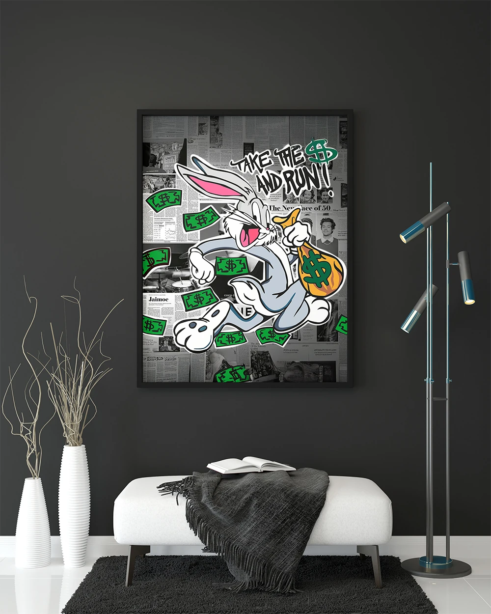 Pop Art Karakter Tablo