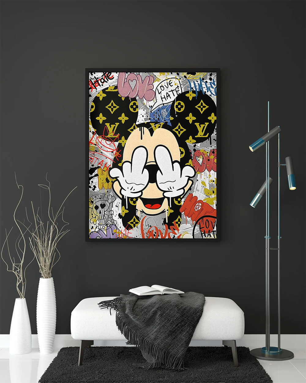 Pop Art Karakter Tablo