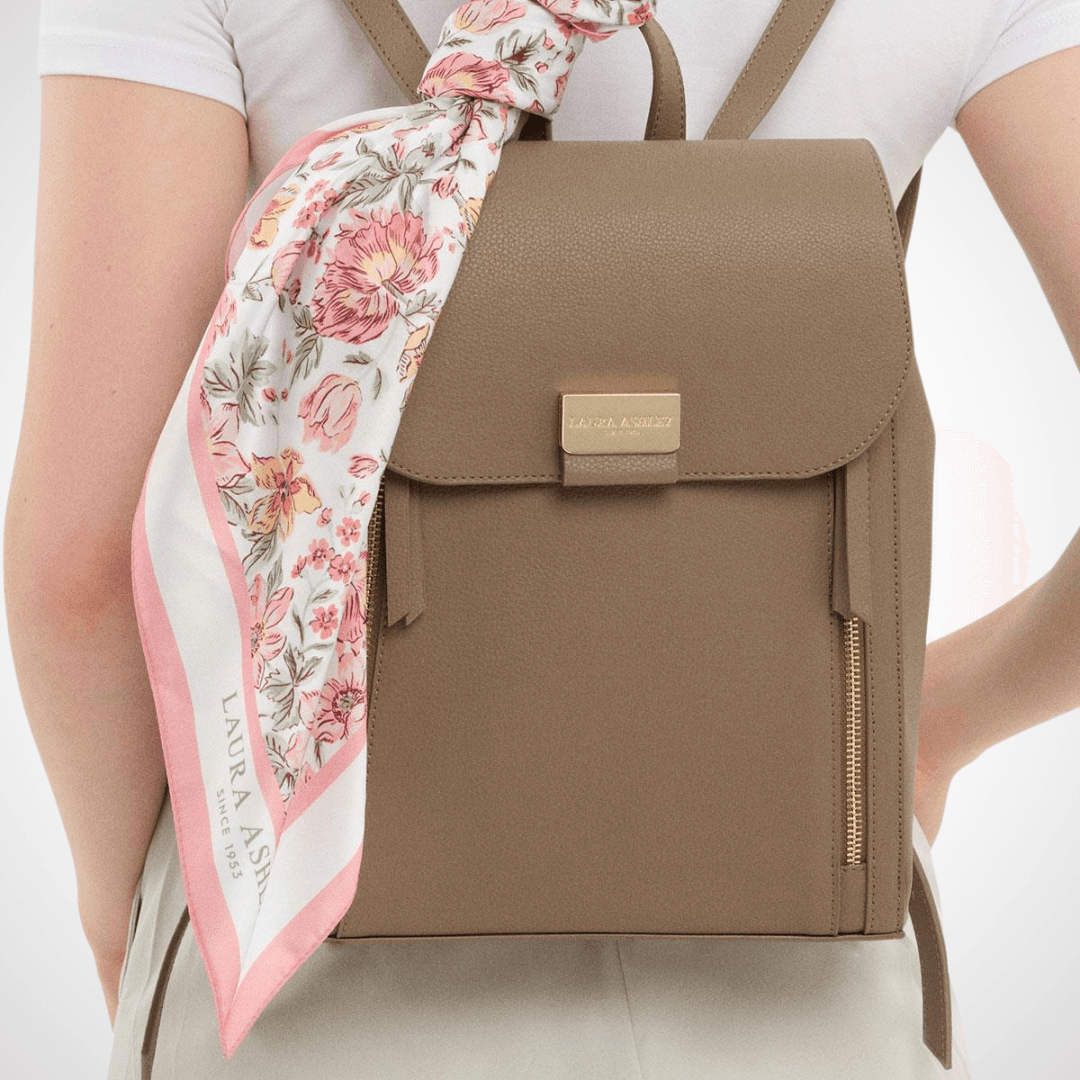 Laura Ashley LAAW23000024 Kadın Büyük Boy Sırt Çantası - Vizon