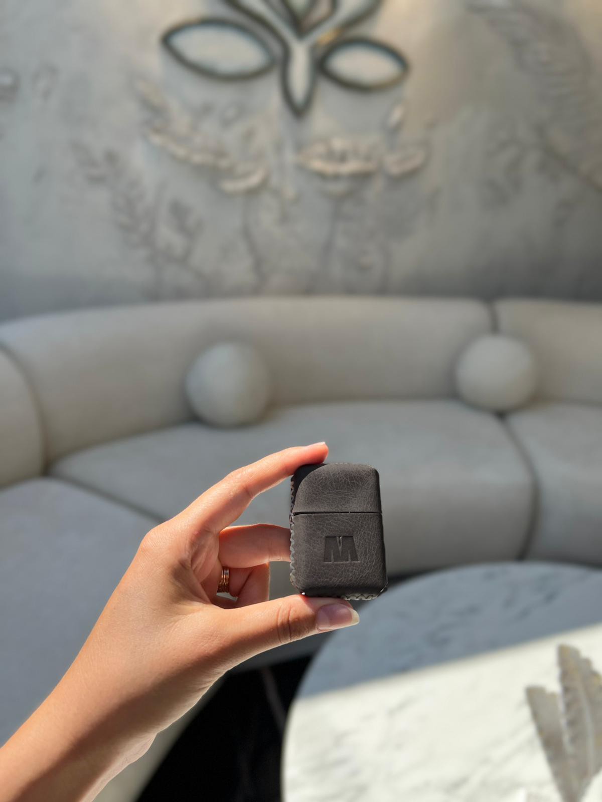 Deri Kılıflı Zippo Model Çakmak | Çakmak 5685