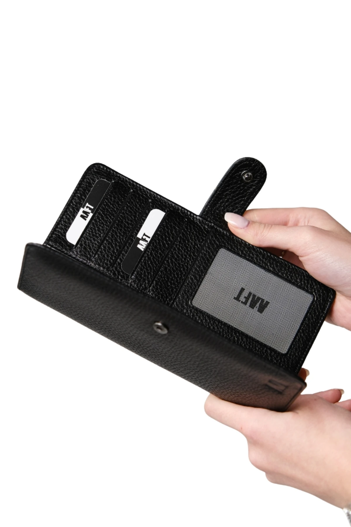 Hakiki Deri Unisex Cüzdan – Telefon Bölmeli, İsim Yazılı, Kişiye Özel | Twist 2323