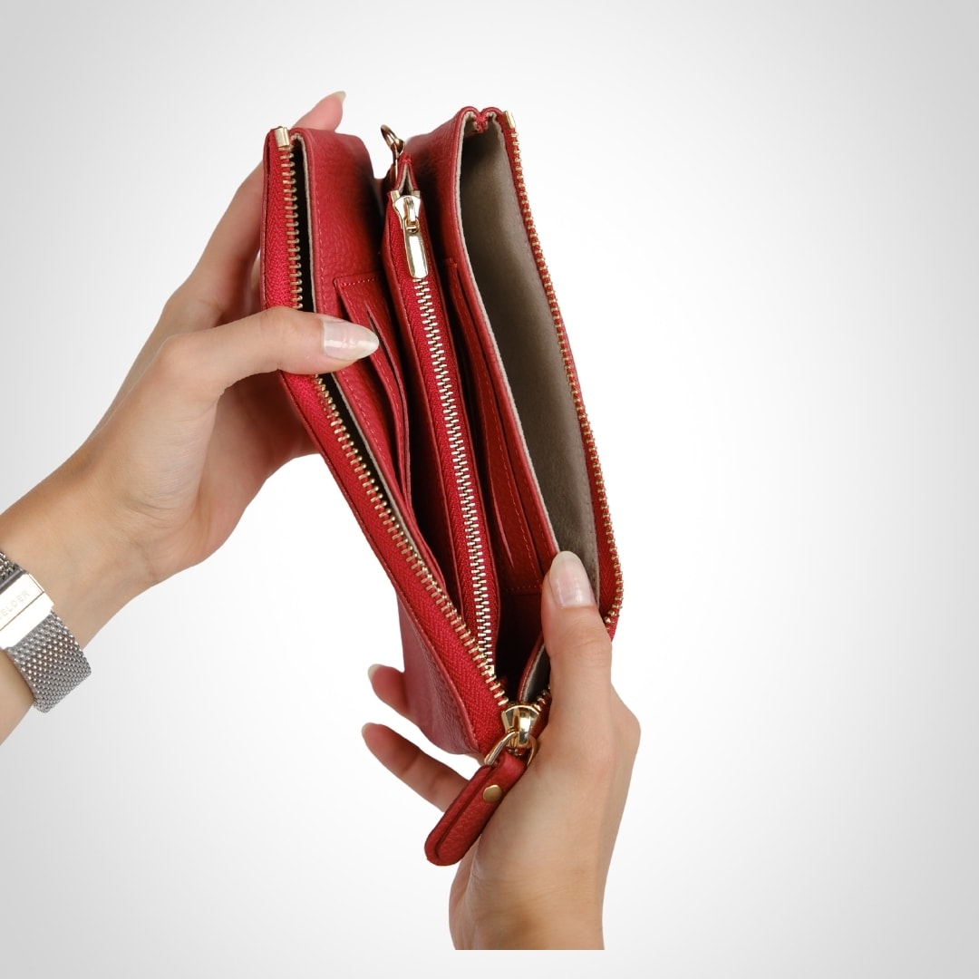 Hakiki Deri Kadın Cüzdan Çanta | Almeda 5463