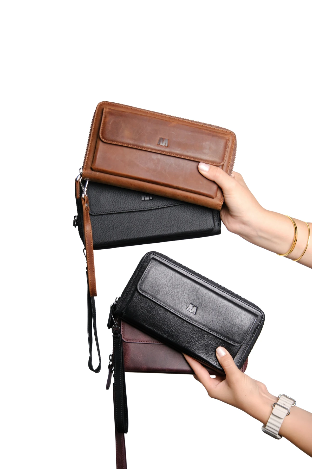 Hakiki Deri Unisex El Çantası | Canelia 1310