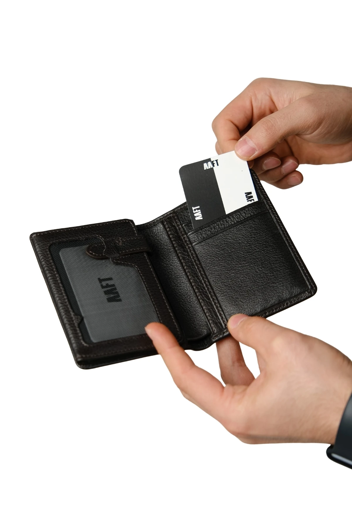 Hakiki Deri Erkek Cüzdan - İsim Baskılı, Kişiye Özel | Alex 2808