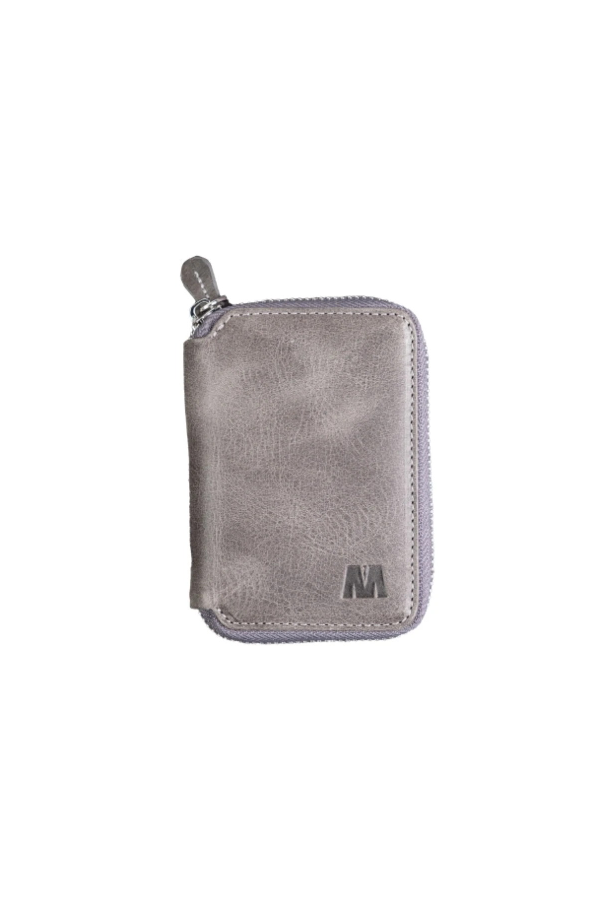 Hakiki Deri Unisex Fermuarlı Cüzdan | Lotus 1616 - Tiguan Antrasit