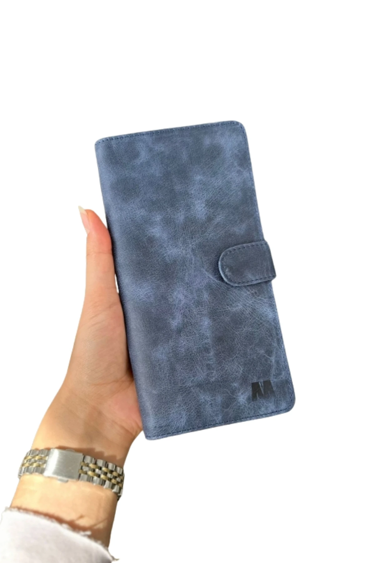 Hakiki Deri Unisex Cüzdan – Telefon Bölmeli, İsim Yazılı, Kişiye Özel | Twist 2323 - Tiguan Lacivert