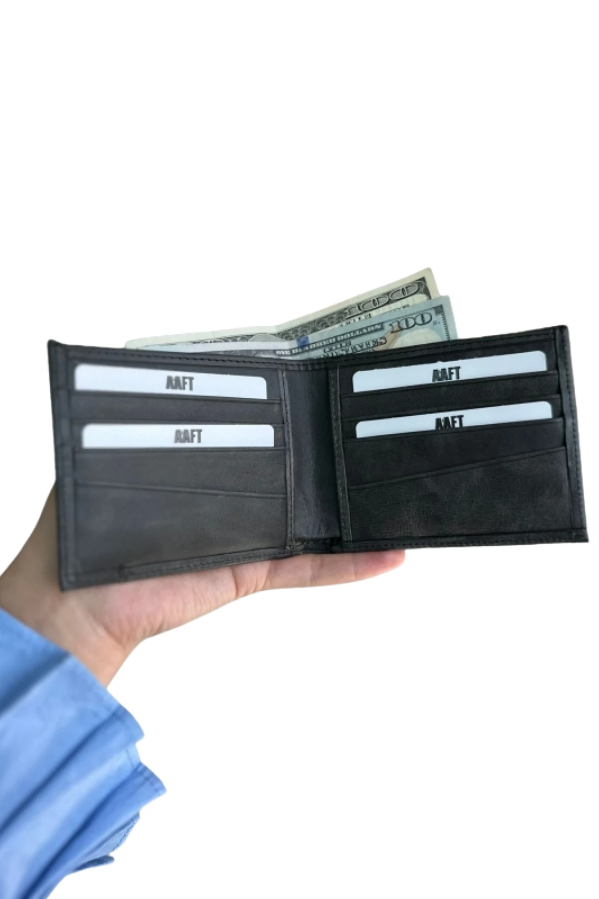 Hakiki Deri Erkek Cüzdan Seti - İsim Yazılı, Kişiye Özel Kartlık ve Anahtarlık | Paris 1204