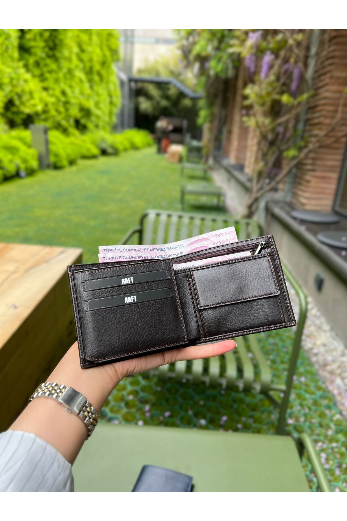 Hakiki Deri Erkek Bozuk Para Cepli Cüzdan – Fermuarlı, İsim Yazılı, Kişiye Özel | Lupen 2982