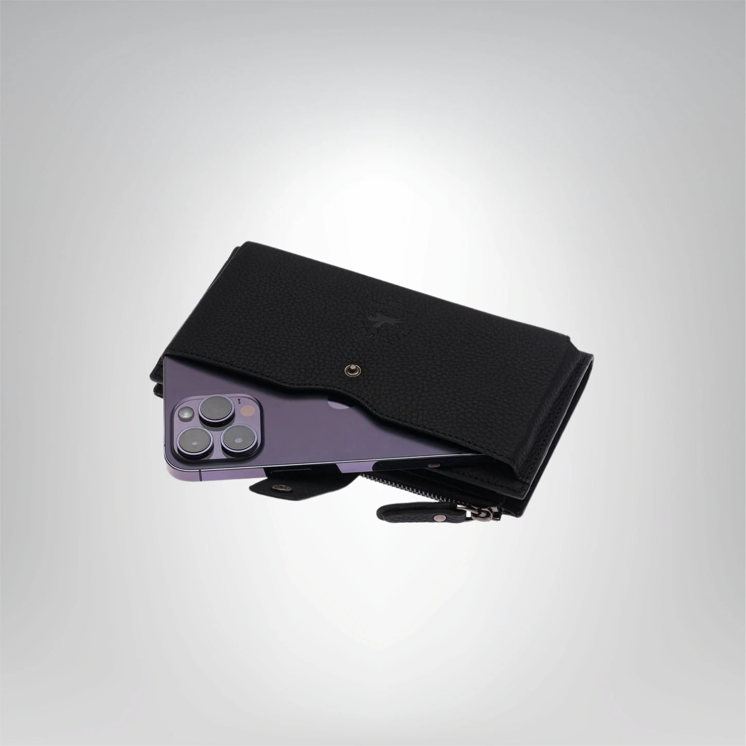 Hakiki Deri Kadın Cüzdan –Düz Dikişli, Fermuarlı, İsim Yazılı, Kişiye Özel | 3761