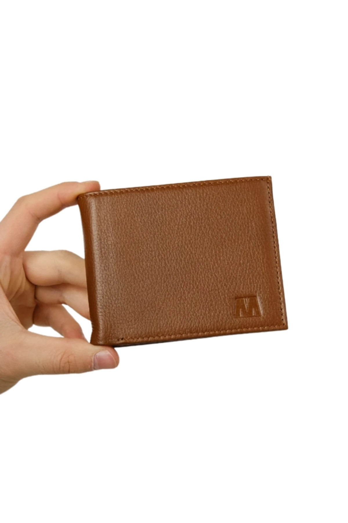 Hakiki Deri Bozuk Paralı Erkek Cüzdan – İsim Yazılı, Kişiye Özel | Bond 7110 - Napa Taba