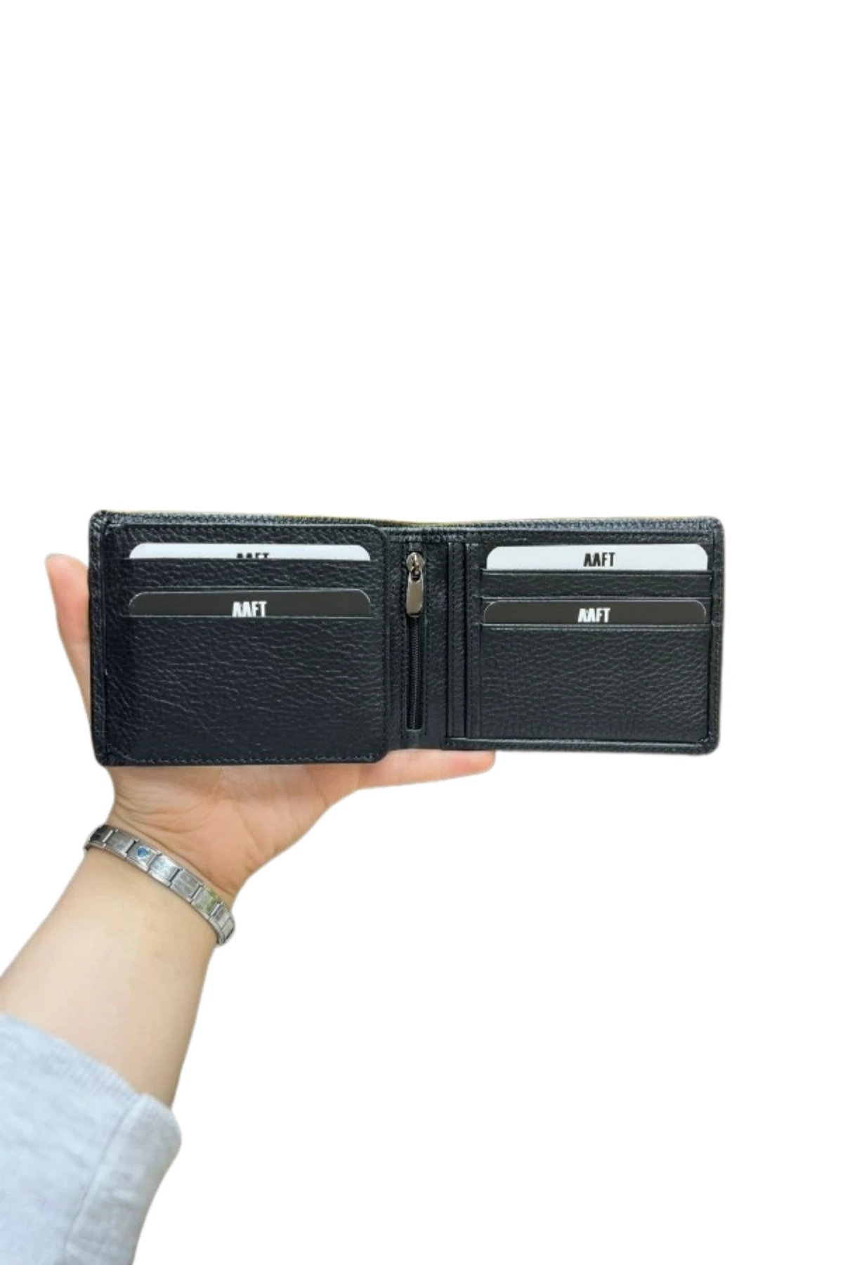 Hakiki Deri Erkek Fermuarlı Cüzdan – İsim Yazılı, Kişiye Özel | Ramsey 2405