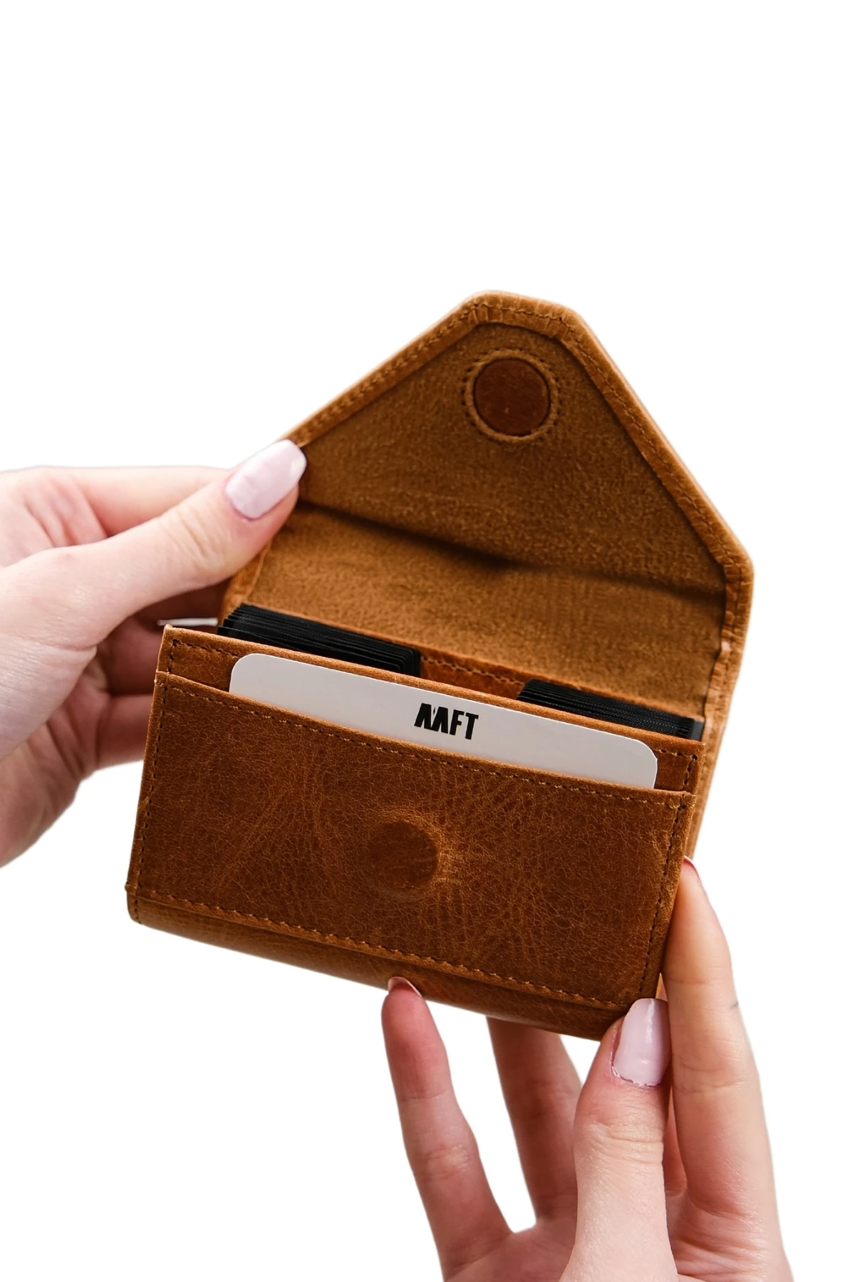 Hakiki Deri Kadın Akordiyon Cüzdan – Mıknatıslı Kapaklı, İsim Yazılı, Kişiye Özel | Mia 2190