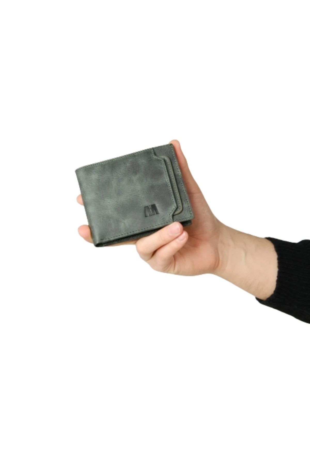 Hakiki Deri Erkek Cüzdan Seti - İsim Yazılı, Kişiye Özel Kartlık ve Anahtarlık | Paris 1204