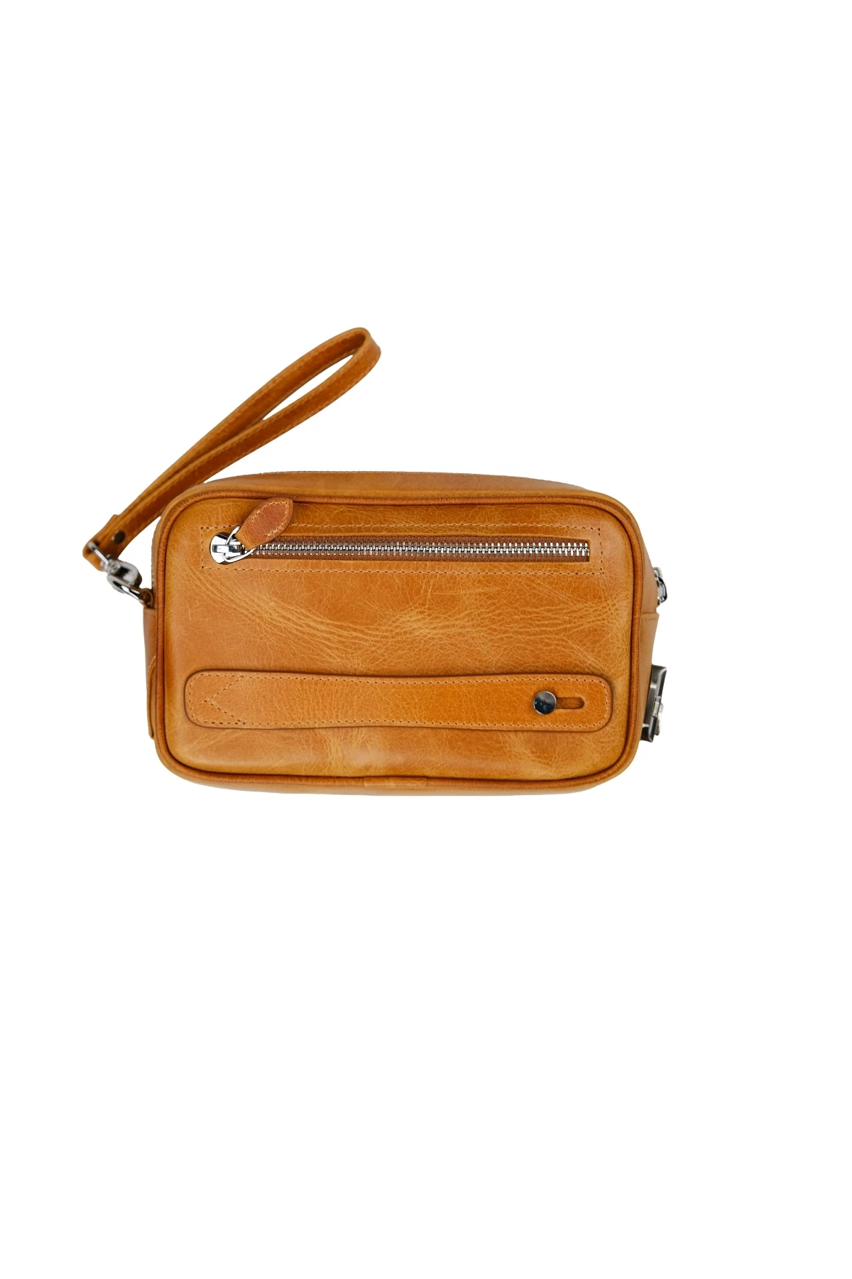 Hakiki Deri Kilitli Unisex El Çantası | Carew 6657