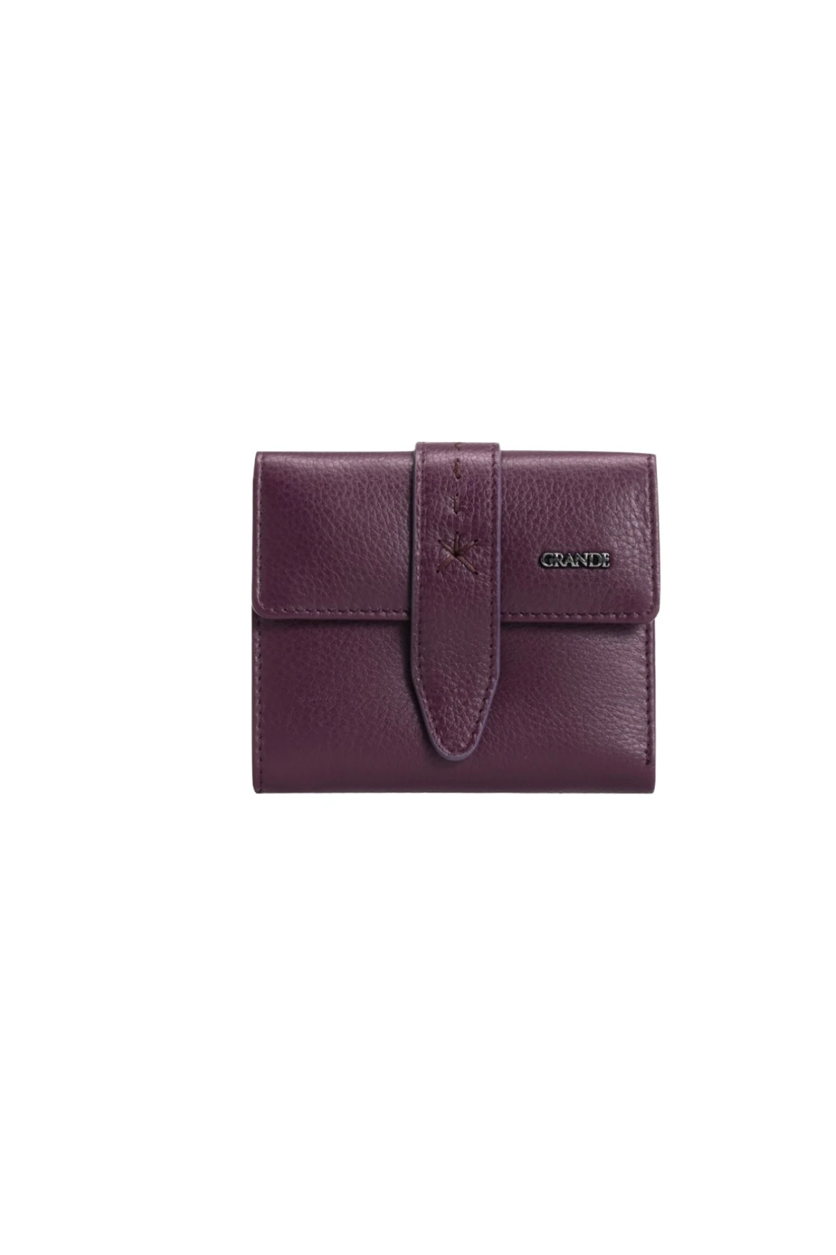Hakiki Deri Cüzdan – Grande 2633 - Mürdüm