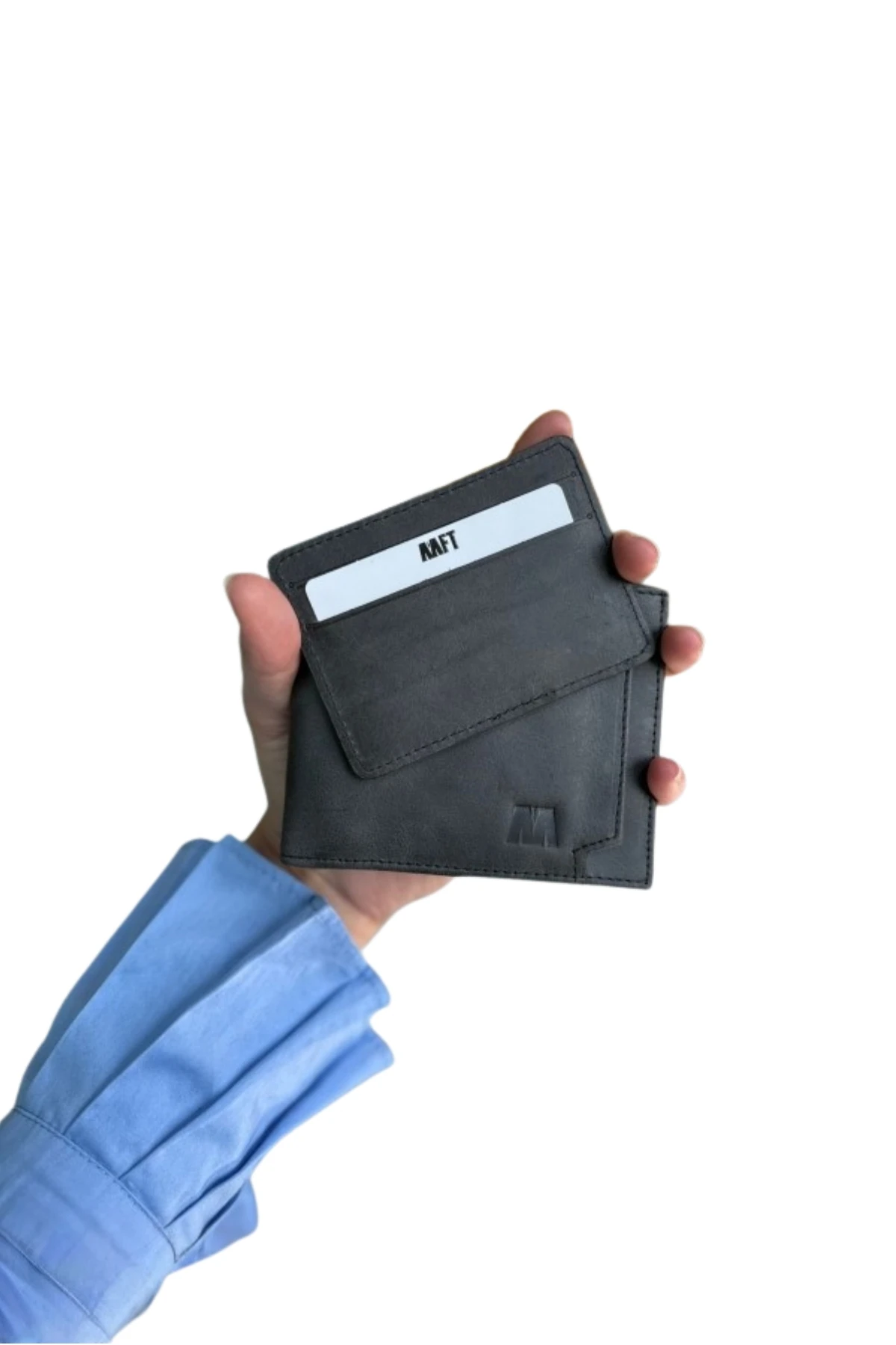 Hakiki Deri Erkek Cüzdan Seti - İsim Yazılı, Kişiye Özel Kartlık ve Anahtarlık | Paris 1204