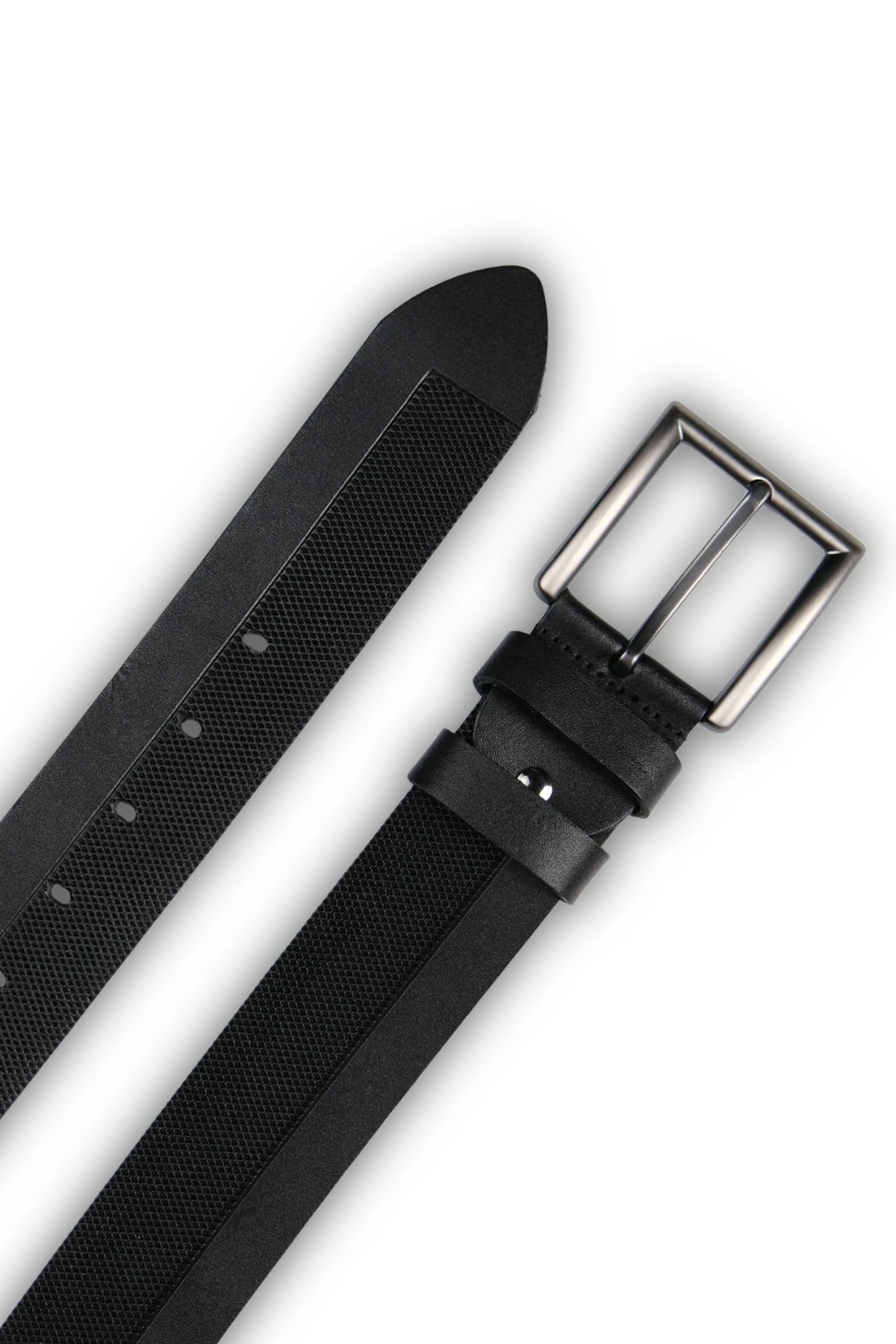Hakiki Deri Erkek Milano Kemer – 4,5cm, Siyah | 7848
