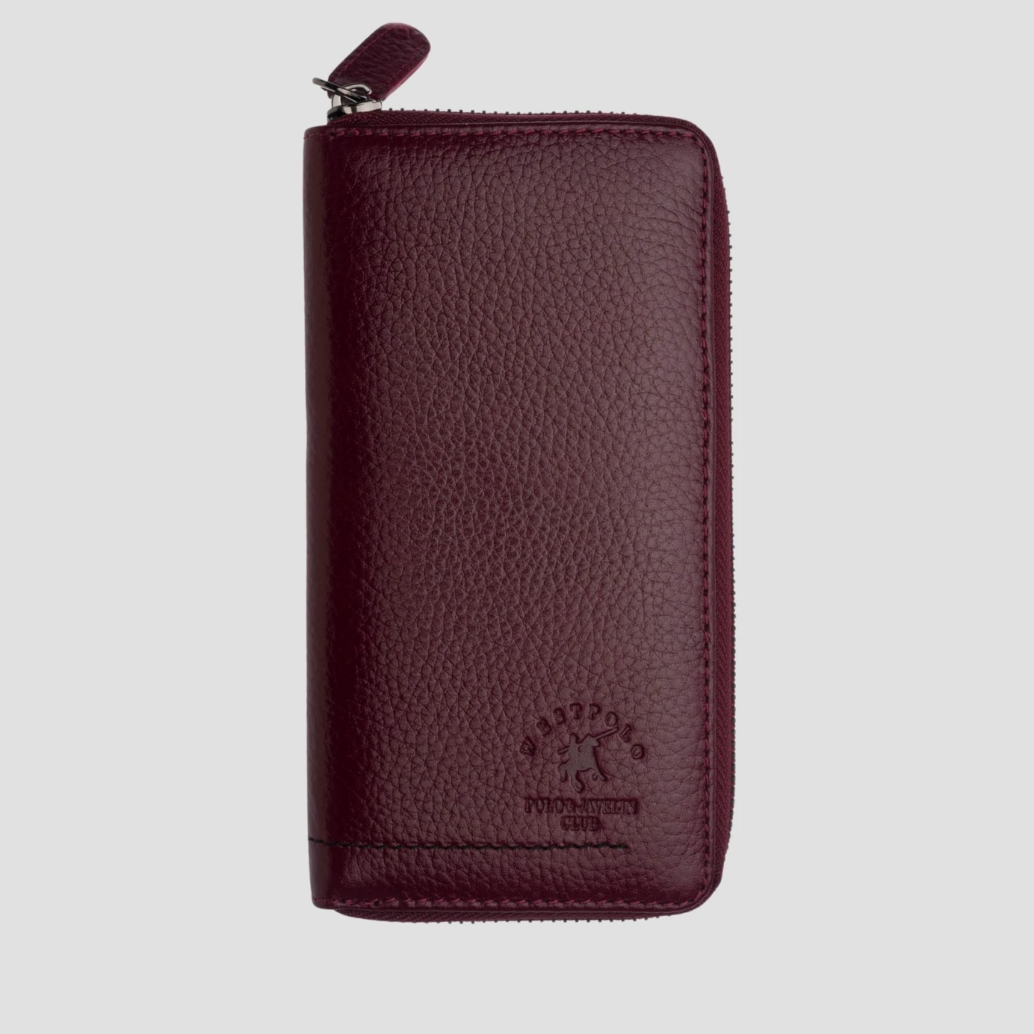 Hakiki Deri Kadın Cüzdan –Düz Dikişli, Fermuarlı, İsim Yazılı, Kişiye Özel | 8851