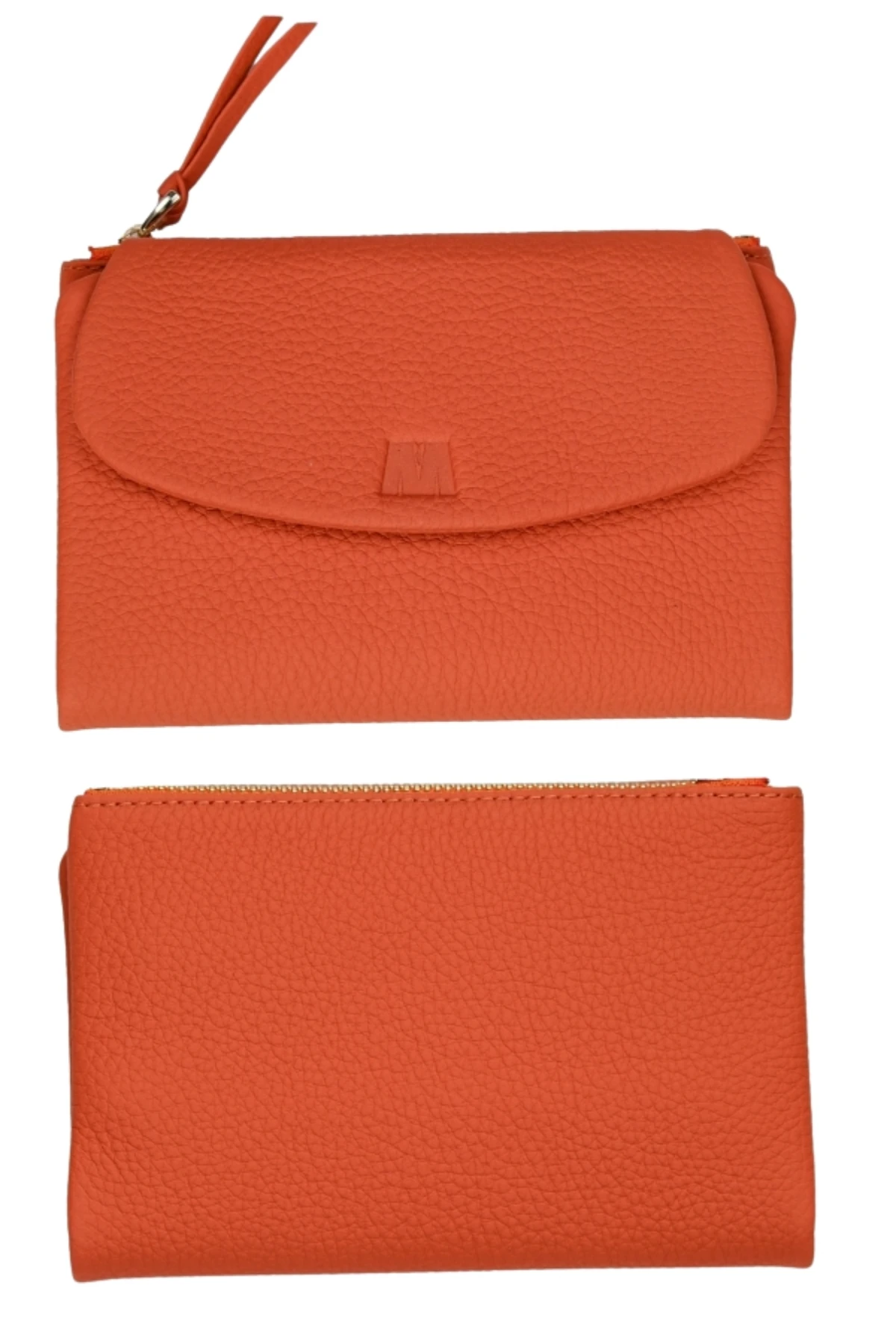 Hakiki Deri Kadın Cüzdan – Manyetik Kapaklı, Fermuarlı, İsim Yazılı, Kişiye Özel | Begonya 3468