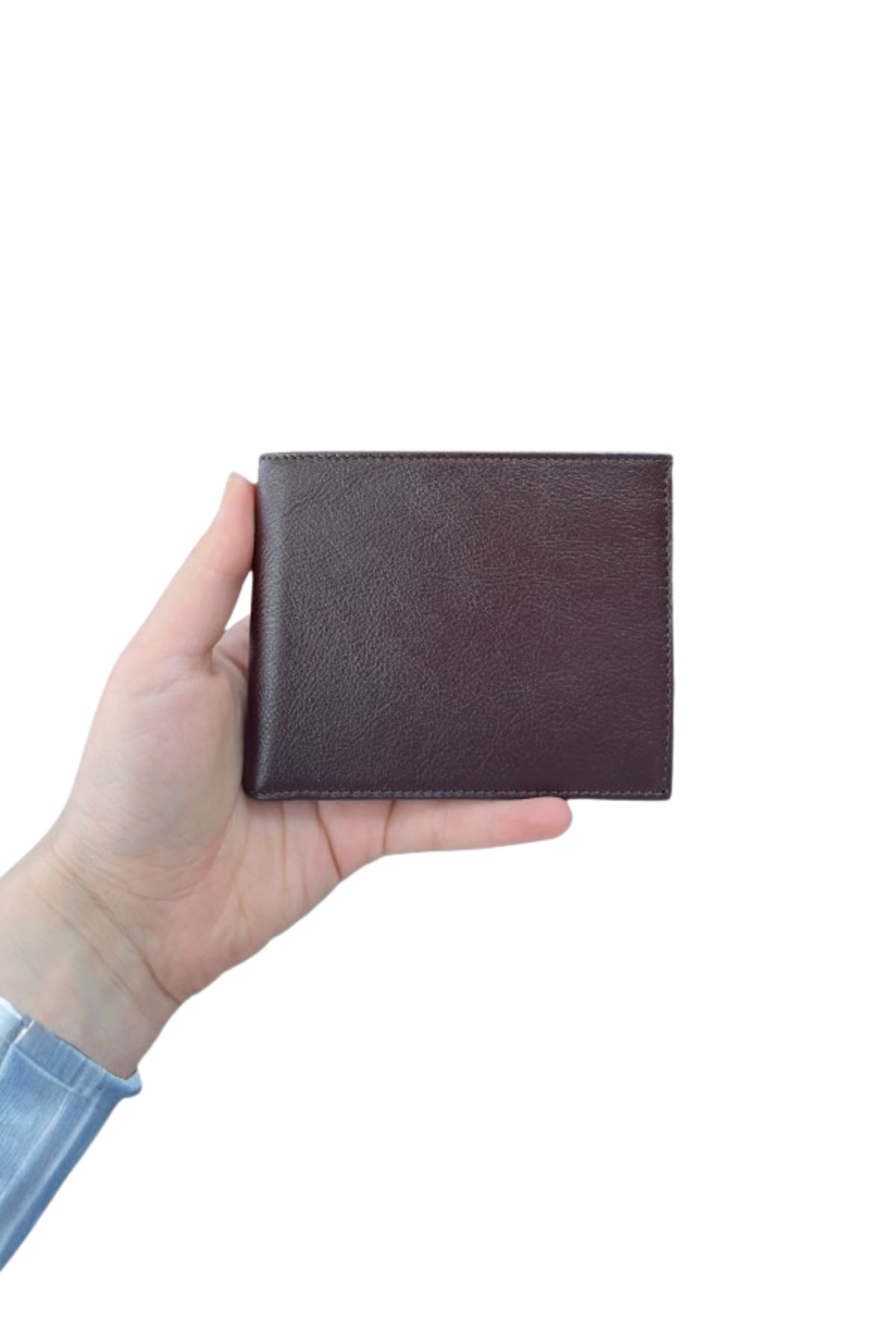 Hakiki Deri Bozuk Paralı Erkek Cüzdan – İsim Yazılı, Kişiye Özel | Bond 7110 - Napa Kızıl Kahve