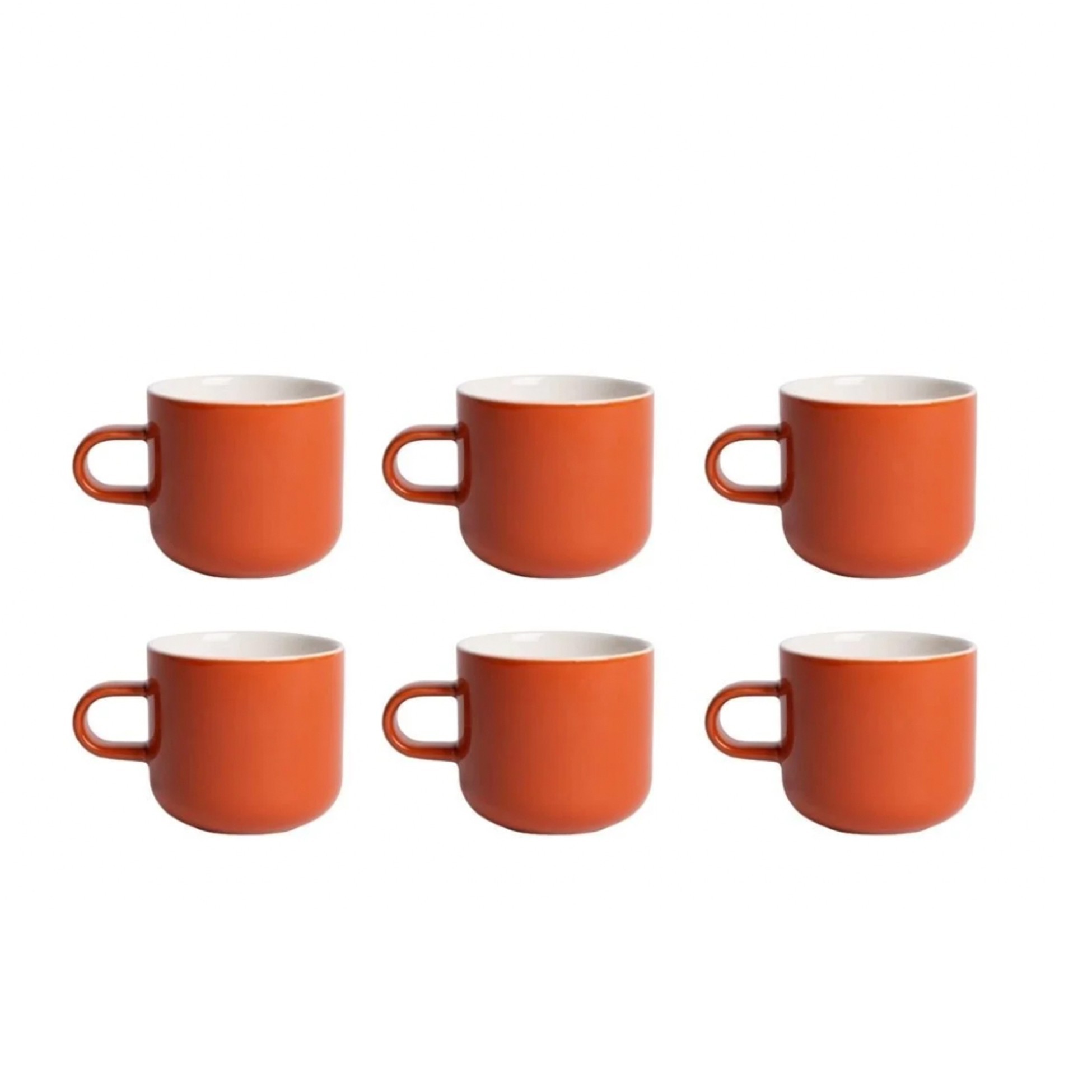 ACME Bobby Mug Bardak 6'lı - Turuncu