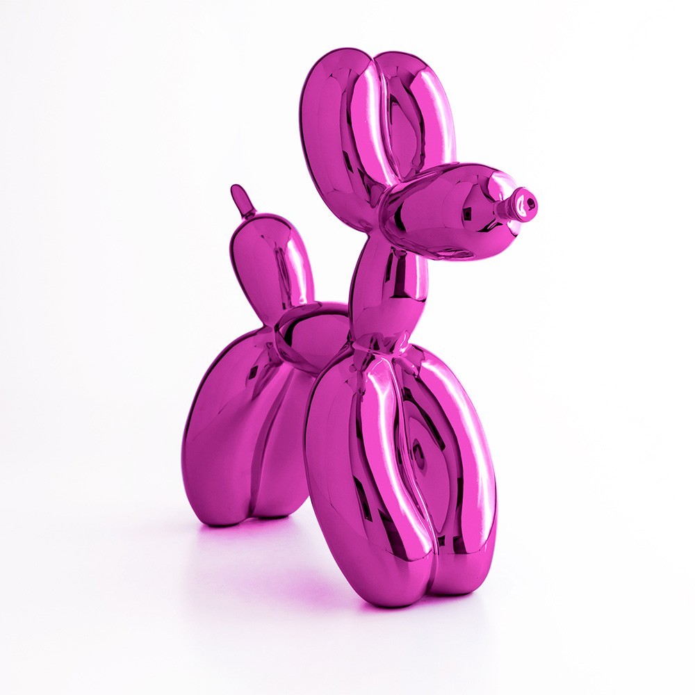 Jeff Koons Balloon Dog Mavi Heykel