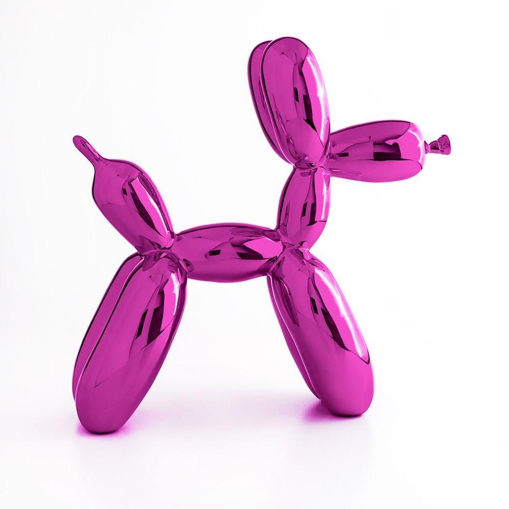 Jeff Koons Balloon Dog Mavi Heykel