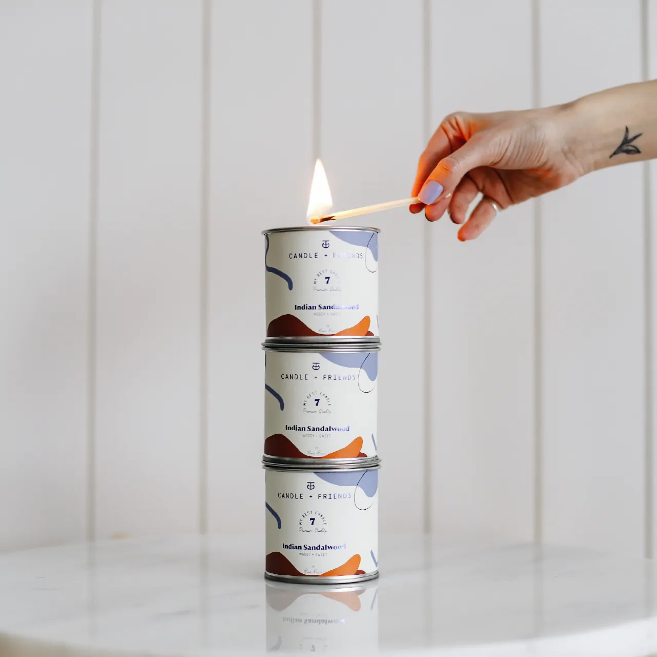 No.7 Indian Sandalwood Teneke Mum