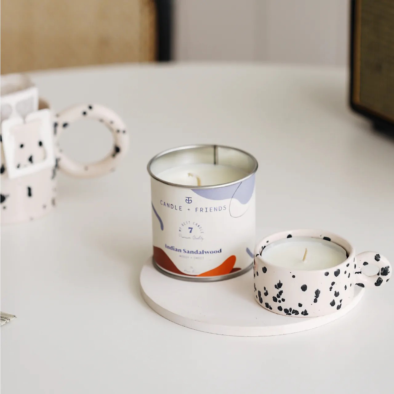 No.7 Indian Sandalwood Teneke Mum