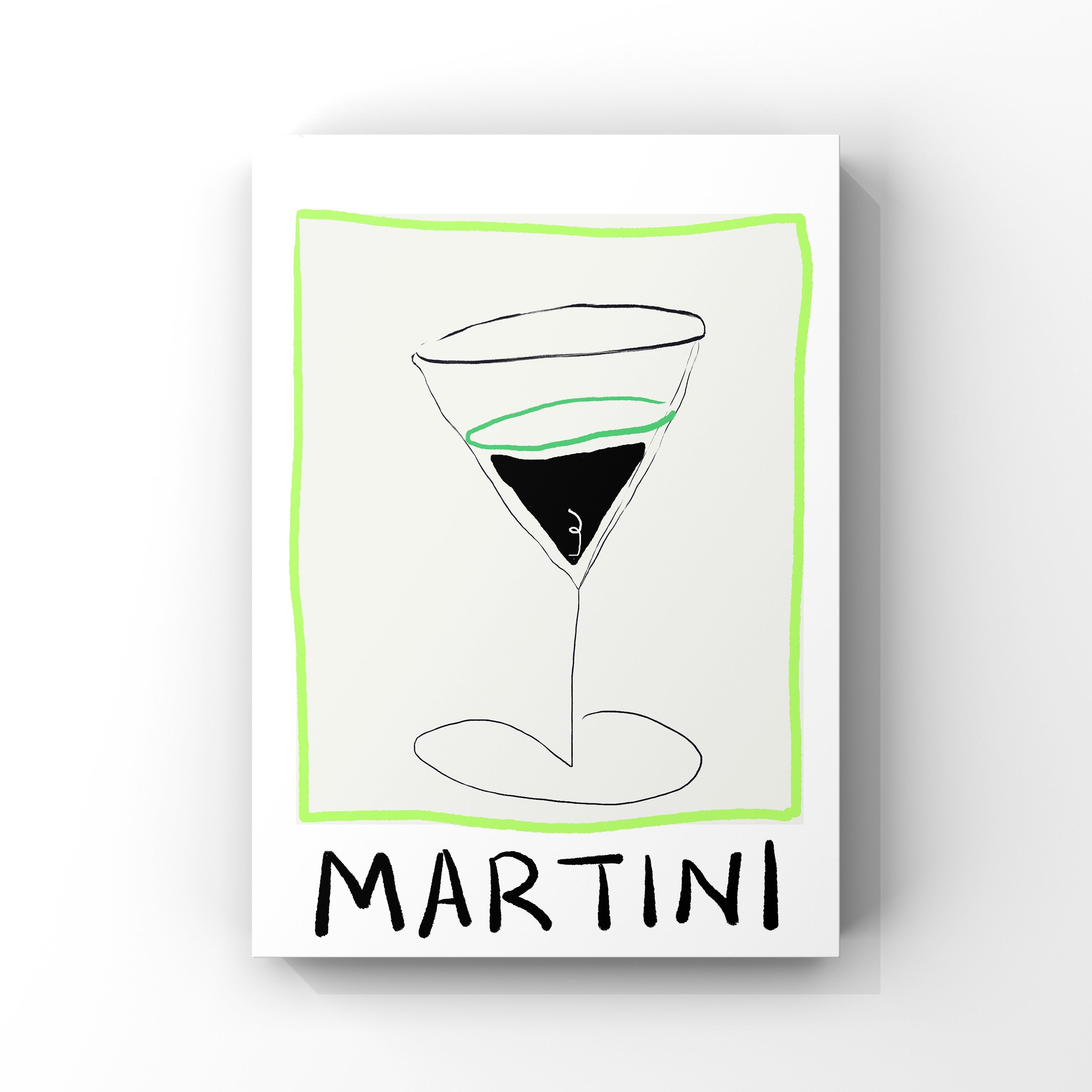 Martini Art Print