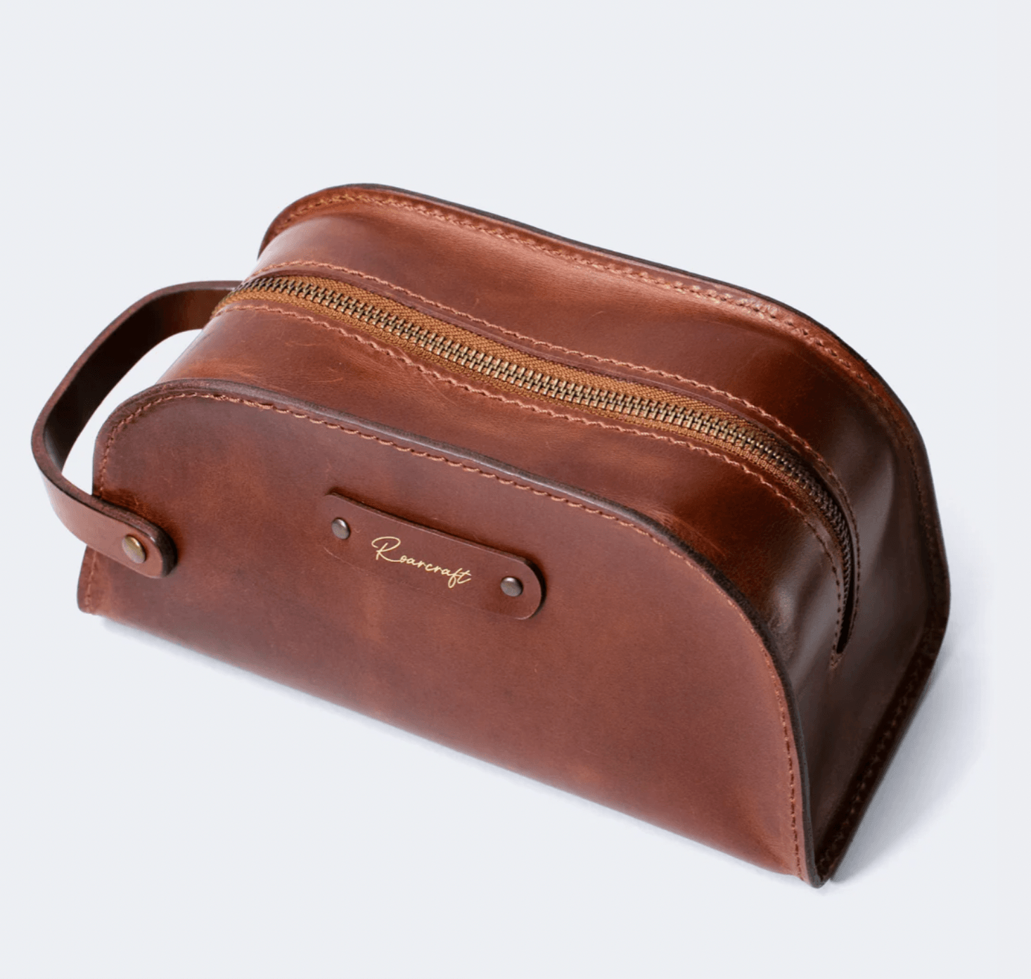 Deri Dopp Kit - Kişisel Bakım Çantası