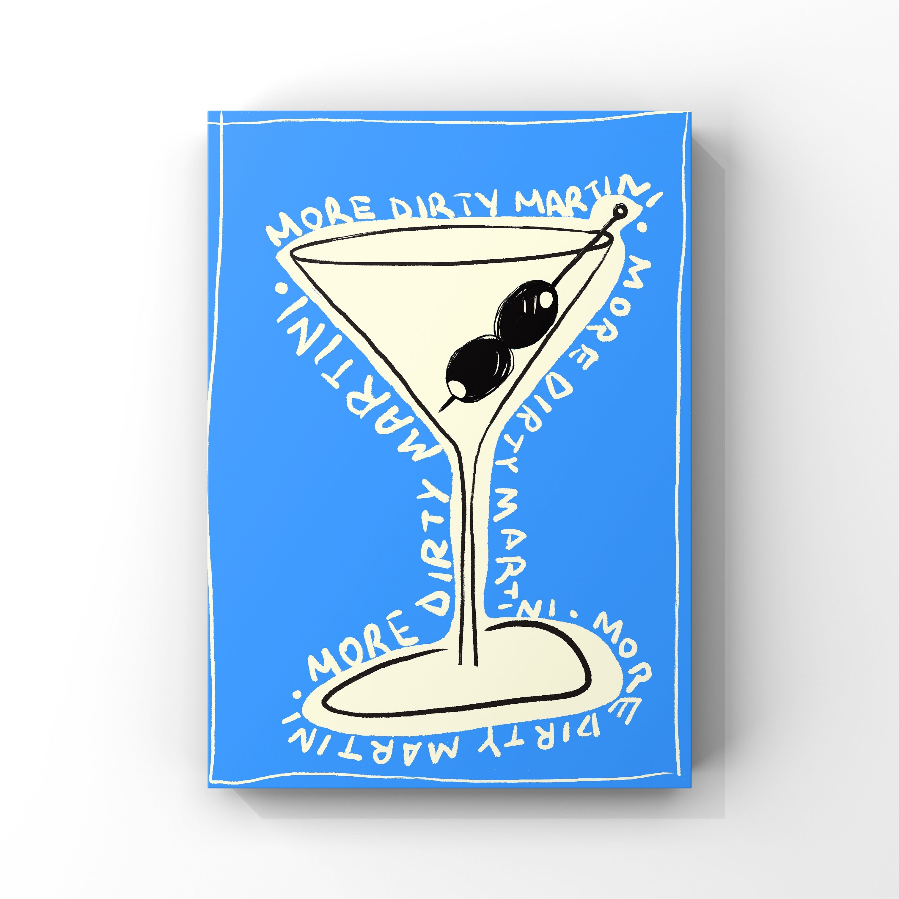 Dirty Martini Art Print