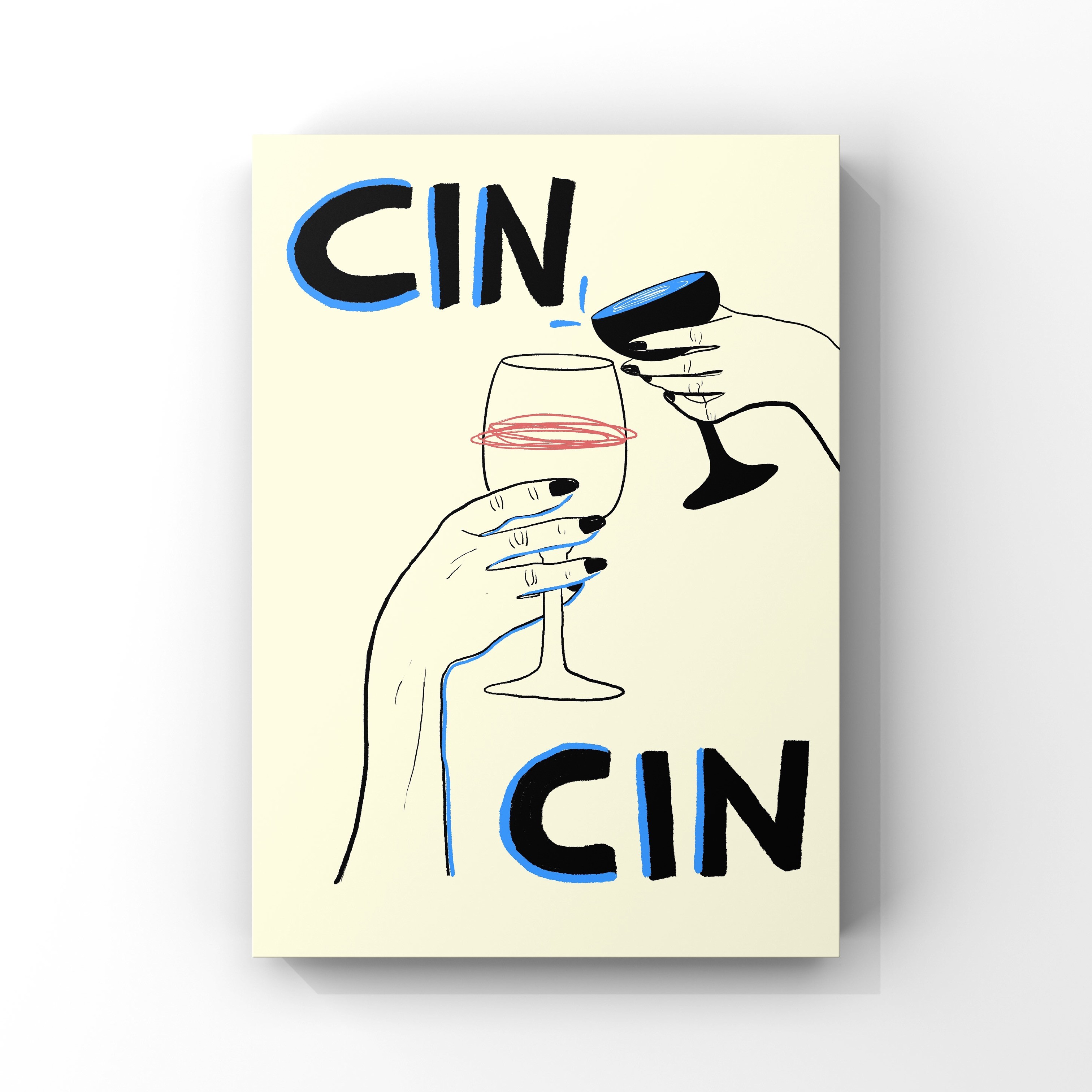 Cin Cin 2 Art Print