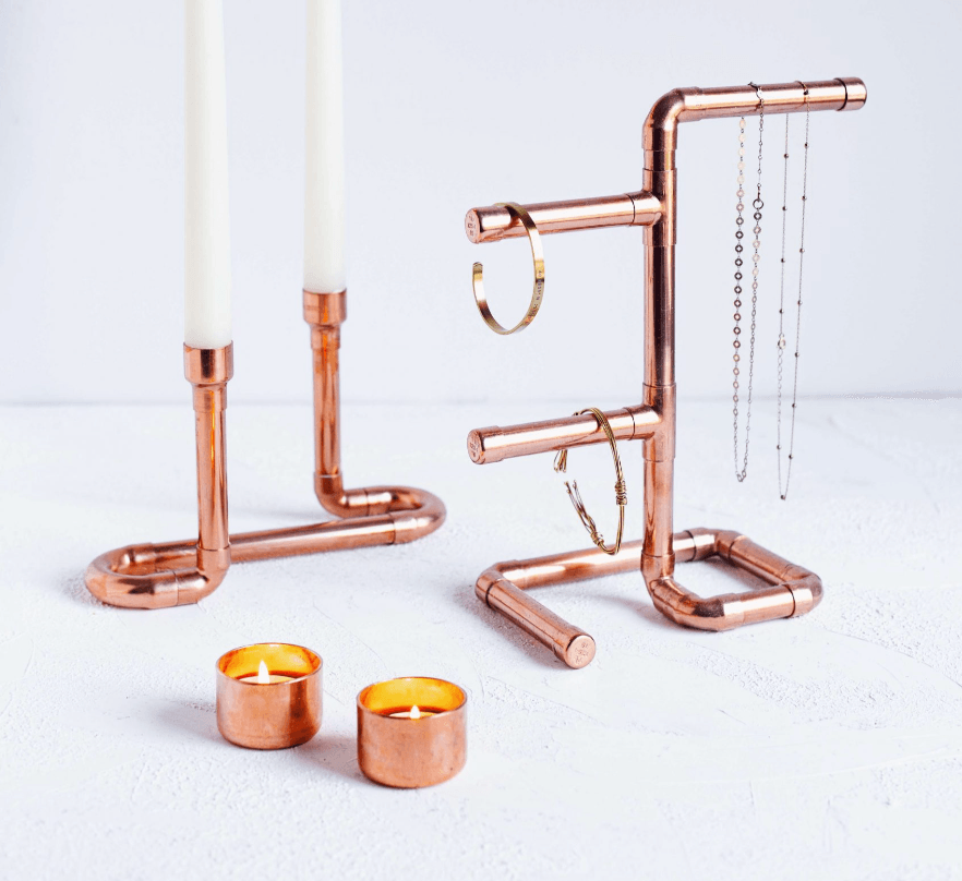 Grasberg Bakır Tealight Mumluk