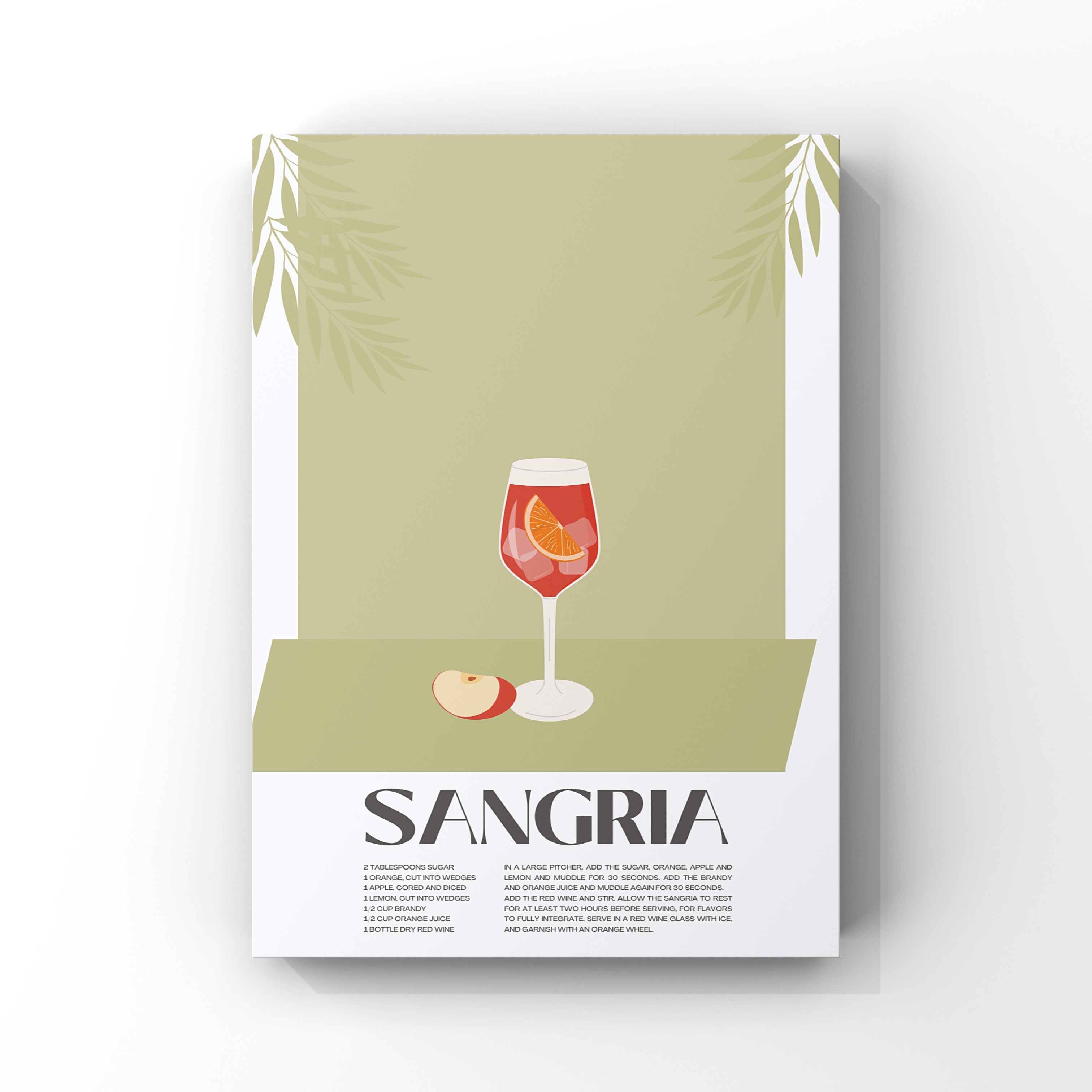 Koktely Poster - Sangria