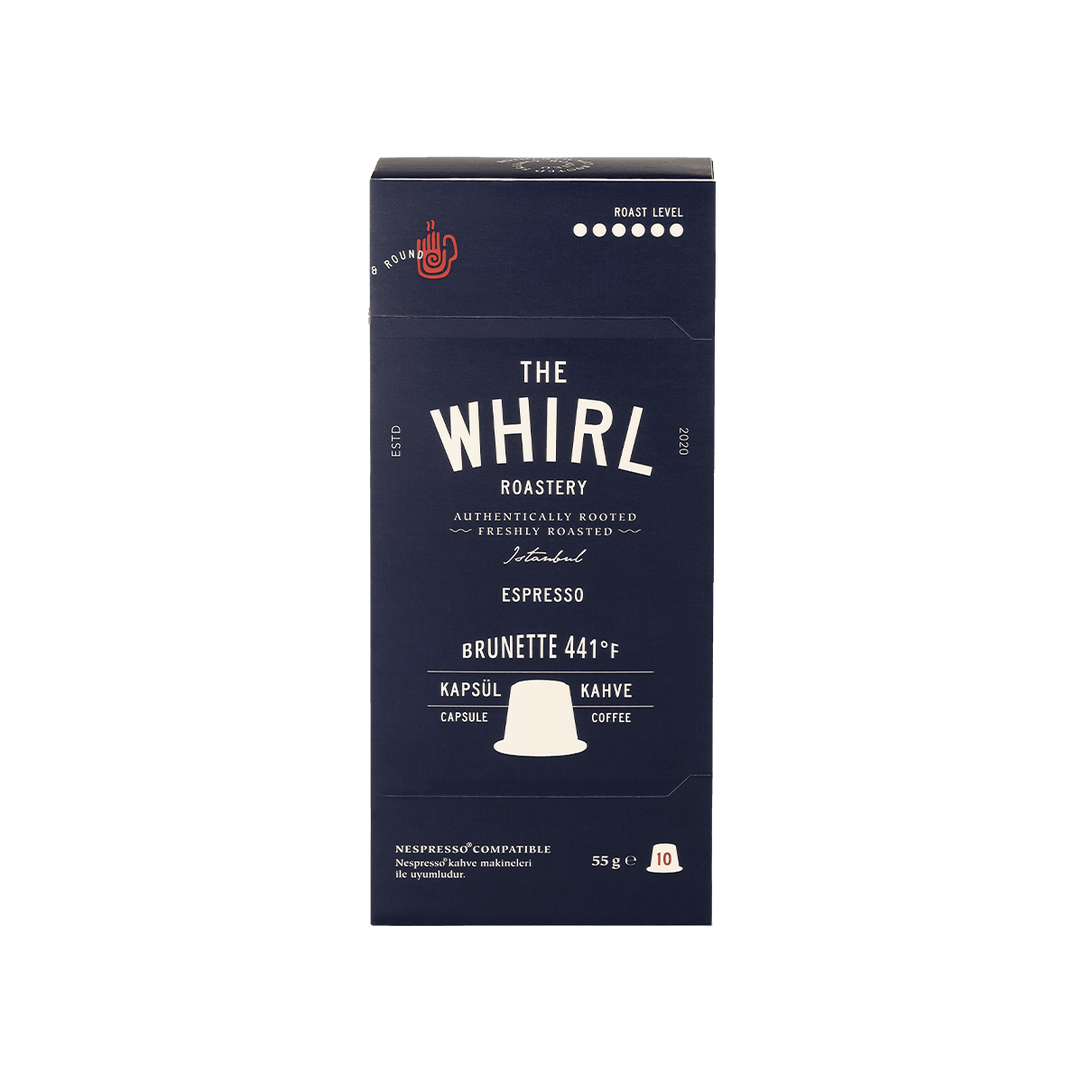 Espresso Dark Kapsül Kahve 10'lu