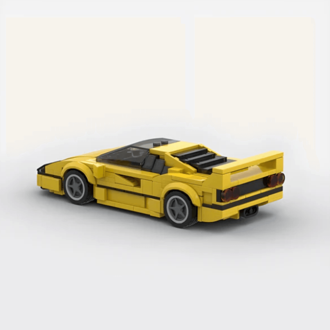 Minibricks Ferrari F40 Yellow