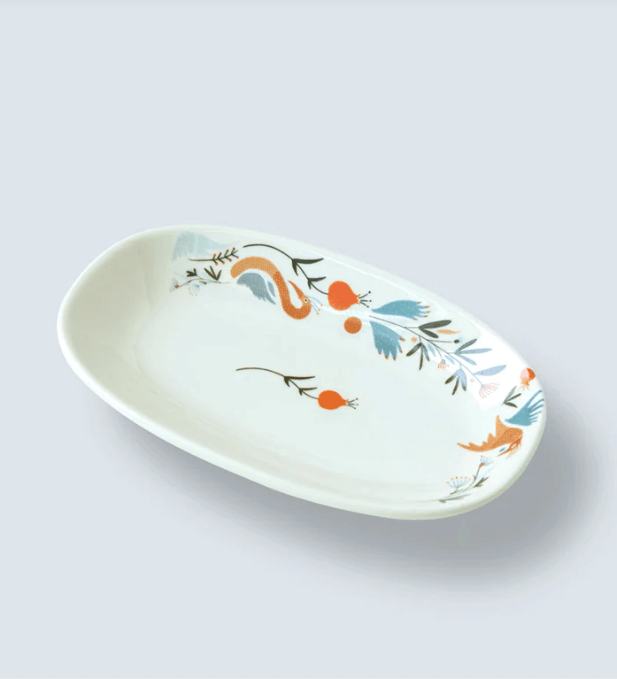 Derkenar, Oval Meze Tabağı