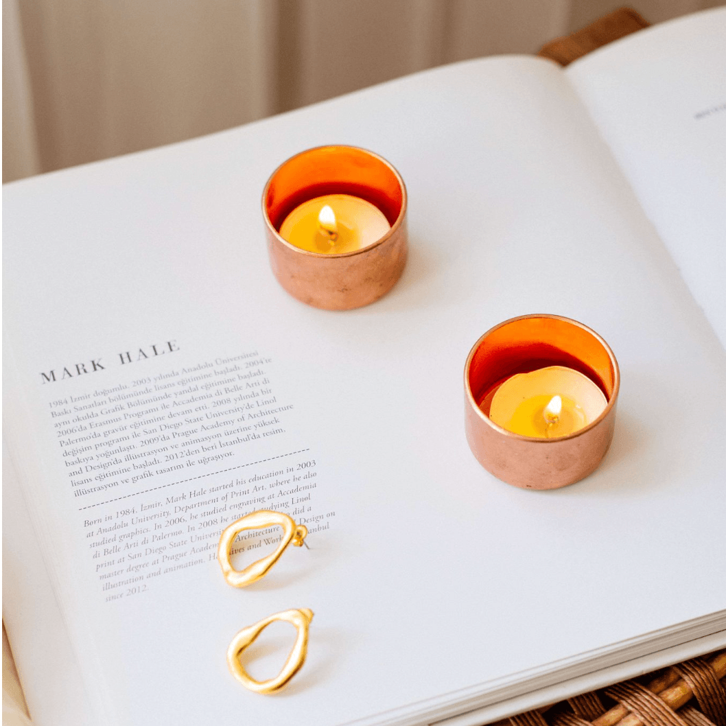 Grasberg Bakır Tealight Mumluk