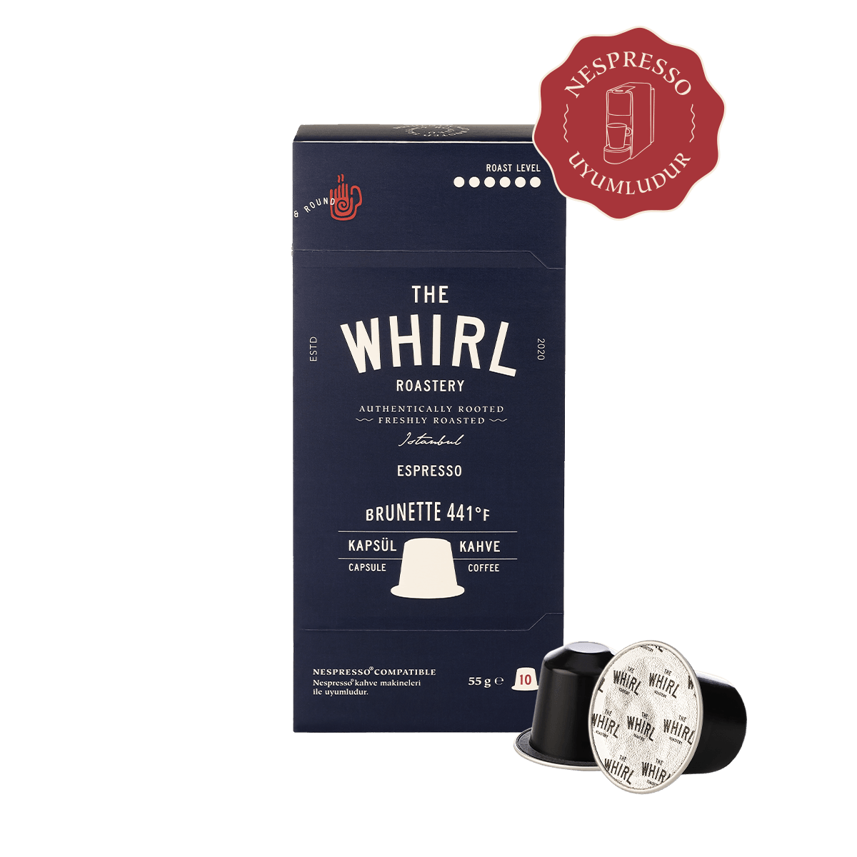 Espresso Dark Kapsül Kahve 10'lu