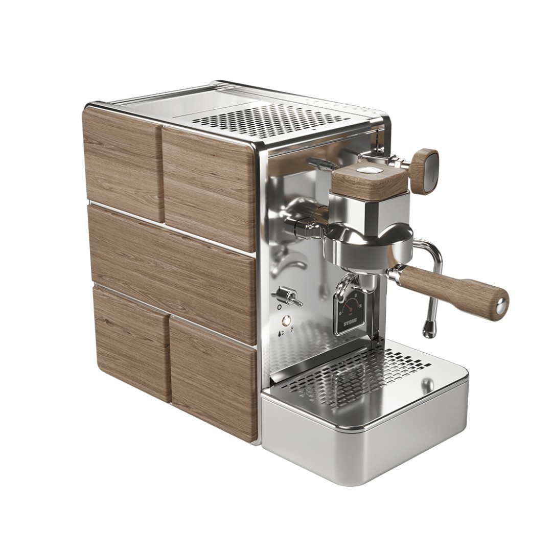 Stone Mine Premium Espresso Kahve Makinesi - Wood