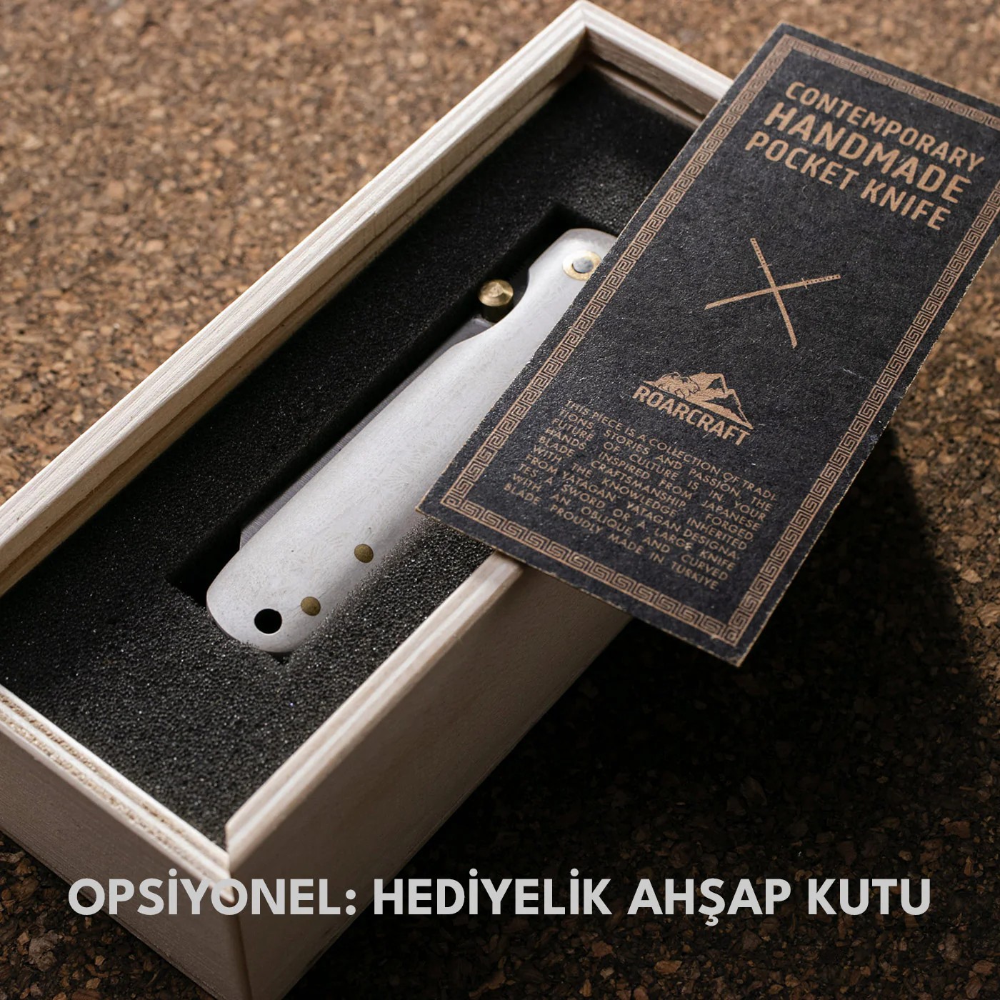 Kiyoma - Micarta Saplı El Yapımı Cep Çakısı