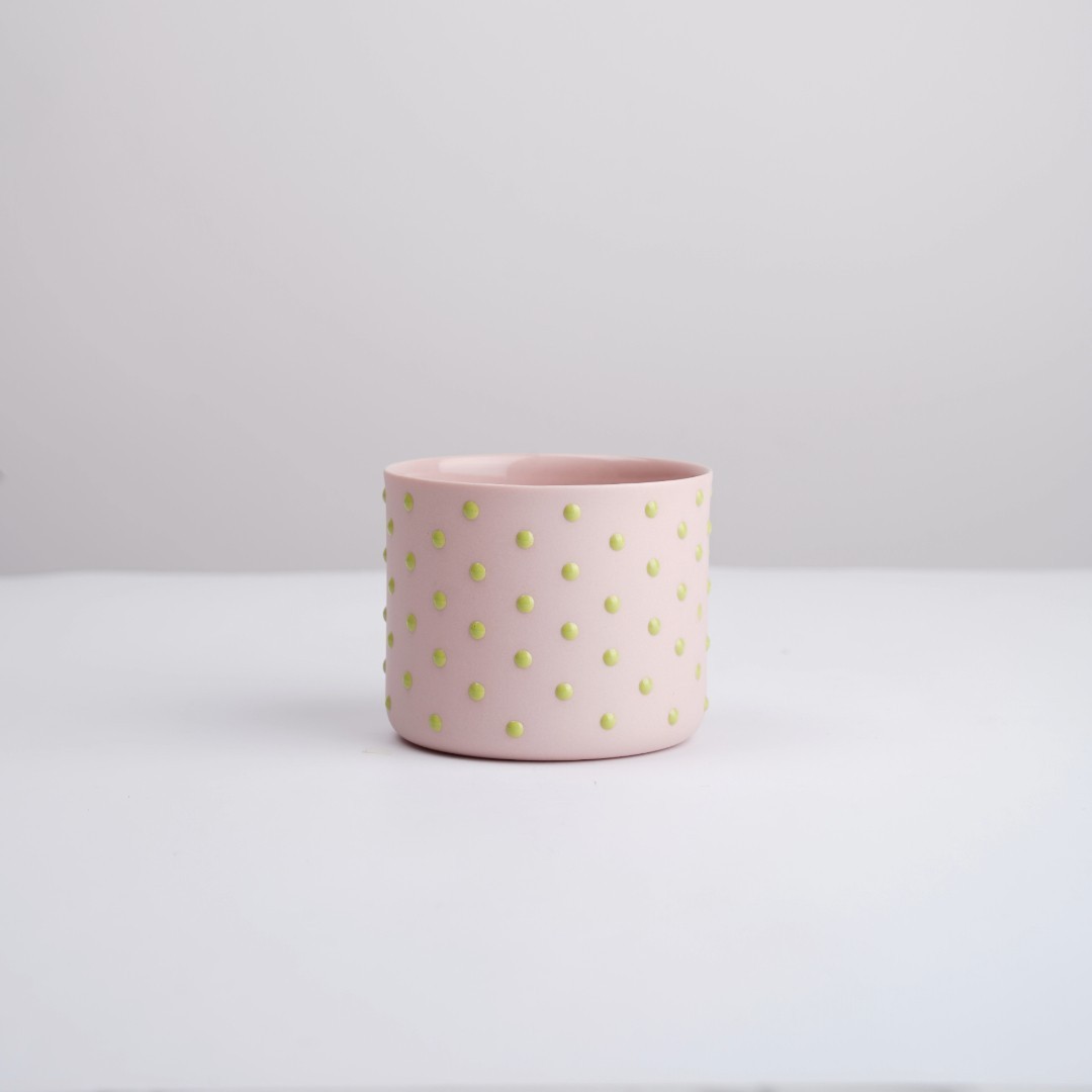 Mini Dot Porselen Bardak/Mug