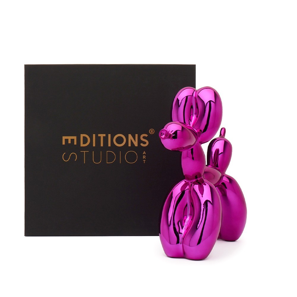 Jeff Koons Balloon Dog Mavi Heykel